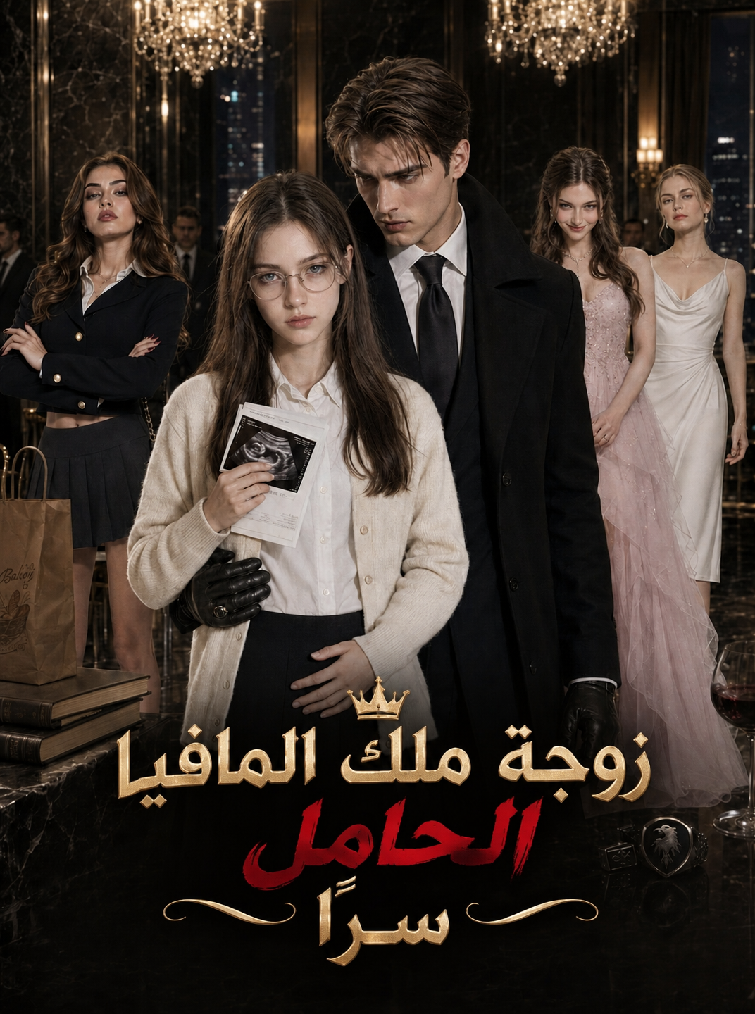 زوجة ملك المافيا الحامل سراً