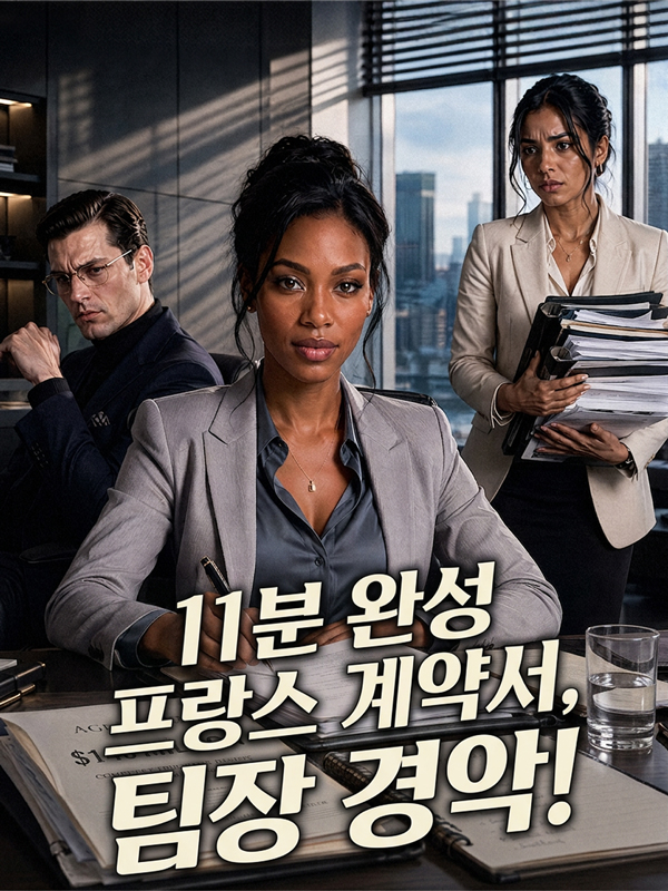 10분 완성 프랑스 계약서, 팀장 경악!