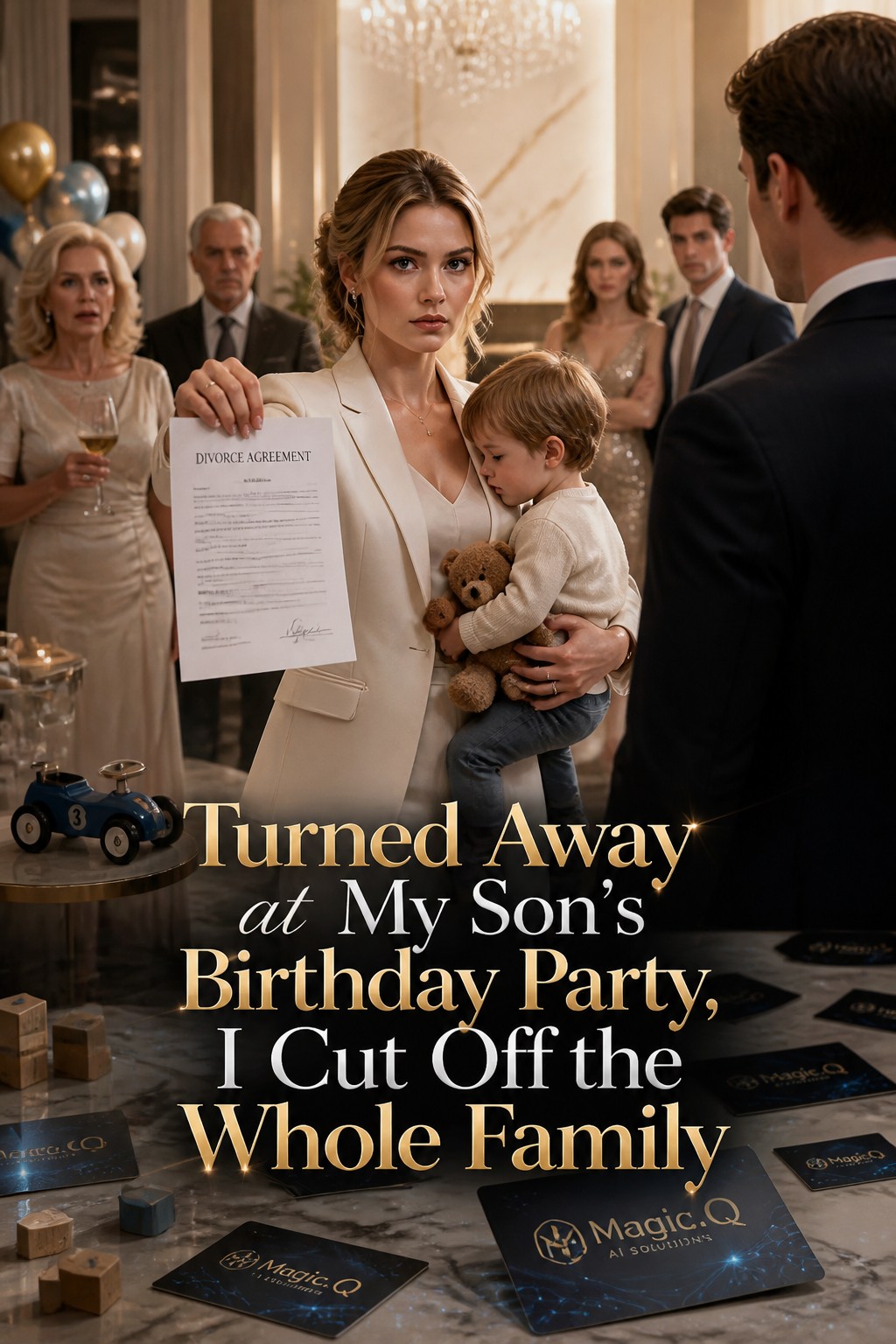 Turned Away at My Son’s Birthday Party, I Cut Off the Whole Family