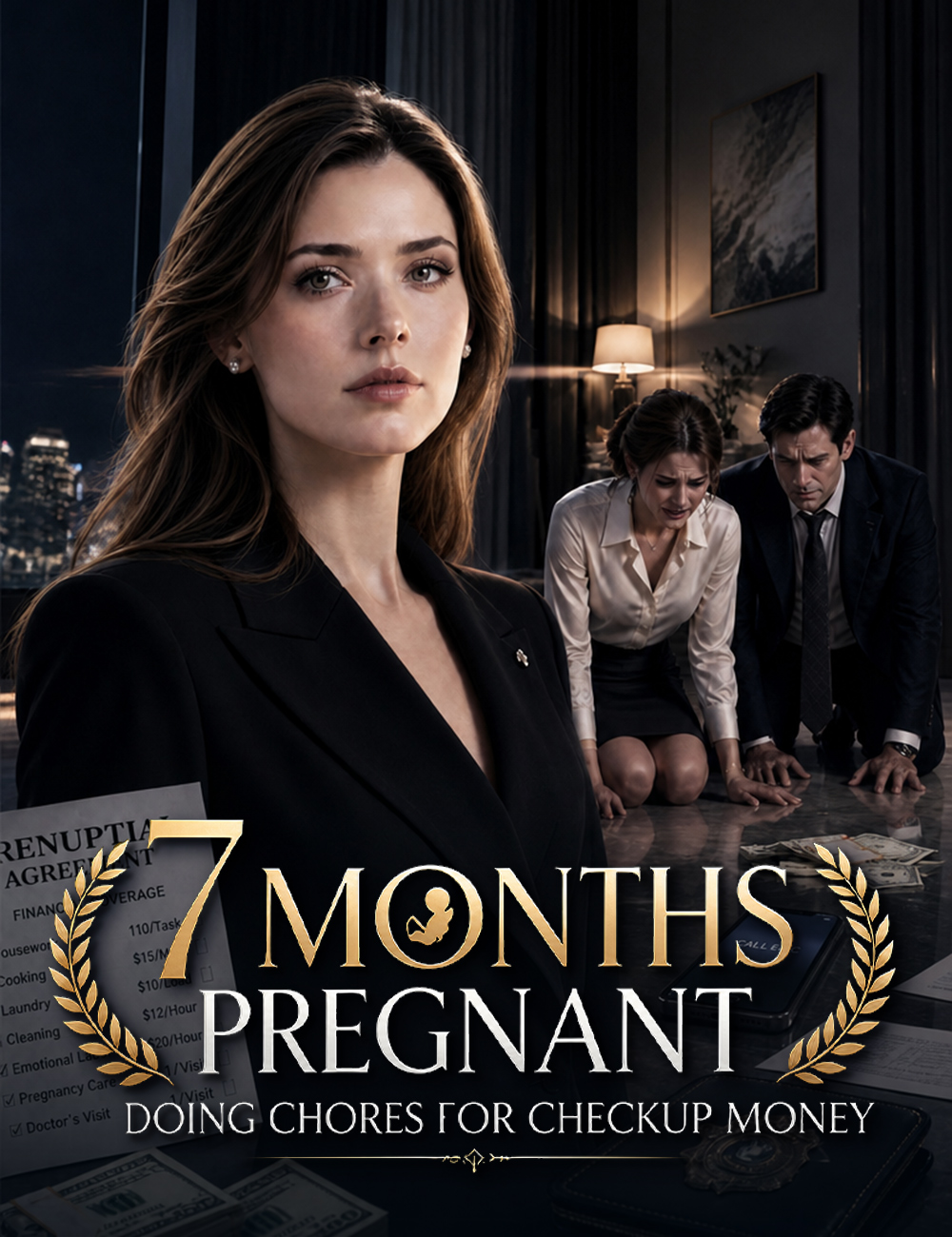 7 Months Pregnant, Doing Chores for Checkup Money