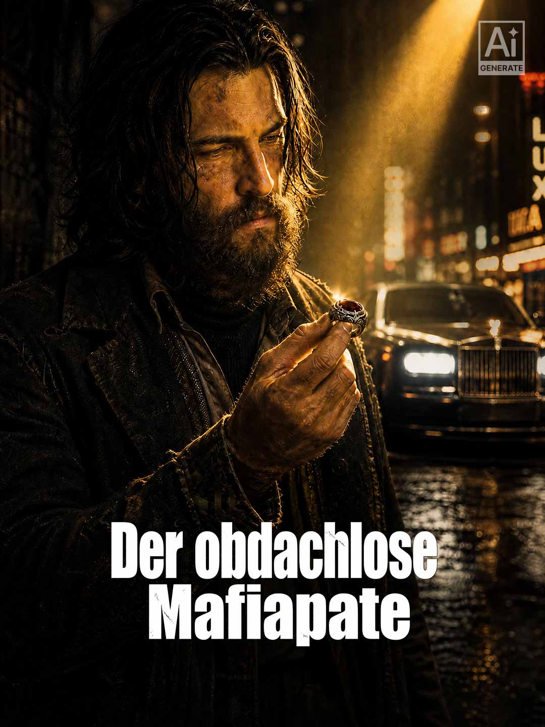 Zurück! Mit diesem Obdachlosen ist nicht zu spaßen