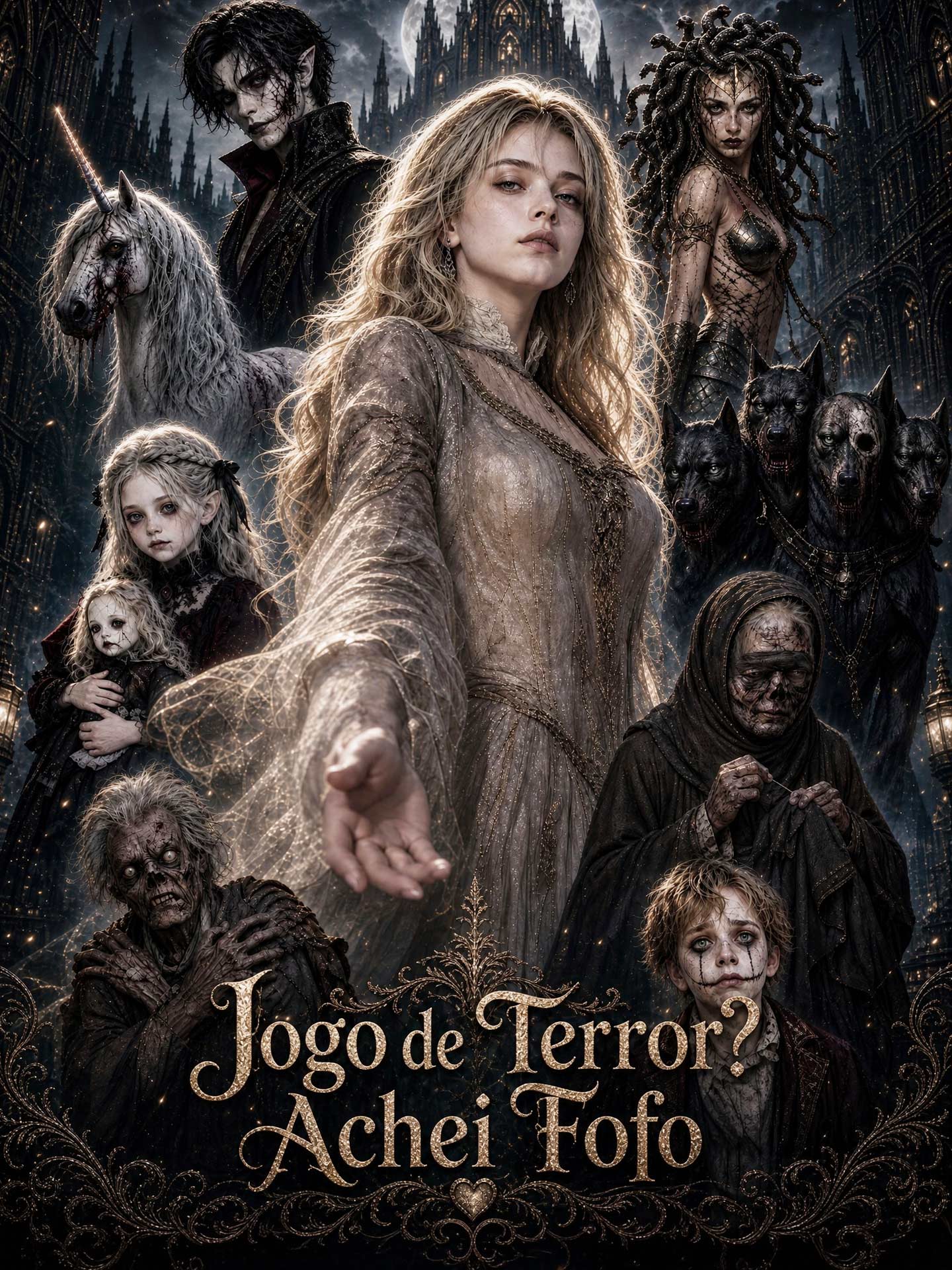 [Dublado]Jogo de Terror? Achei Fofo