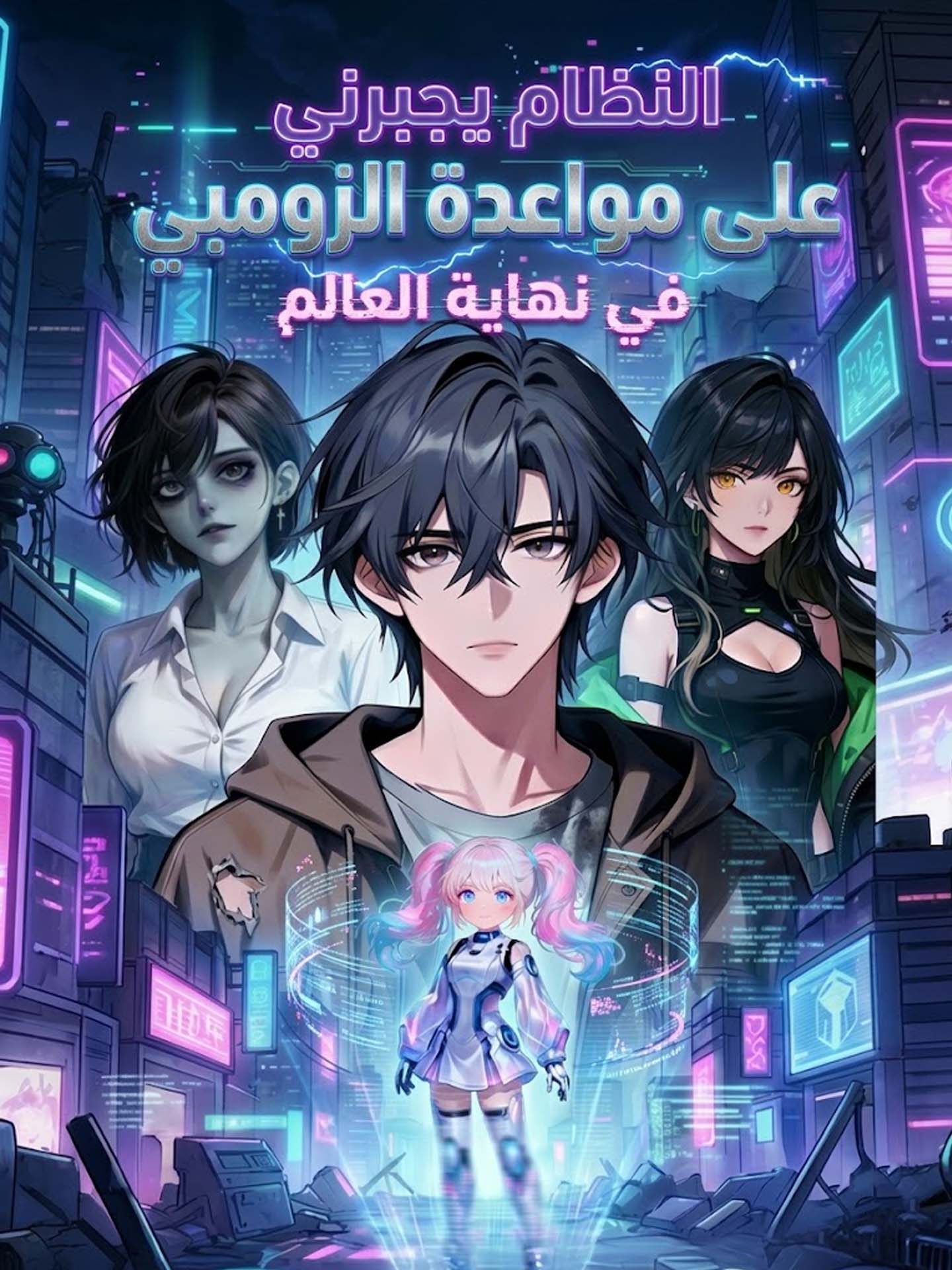 المدبلج-النظام يجبرني على مواعدة الزومبي في نهاية العالم