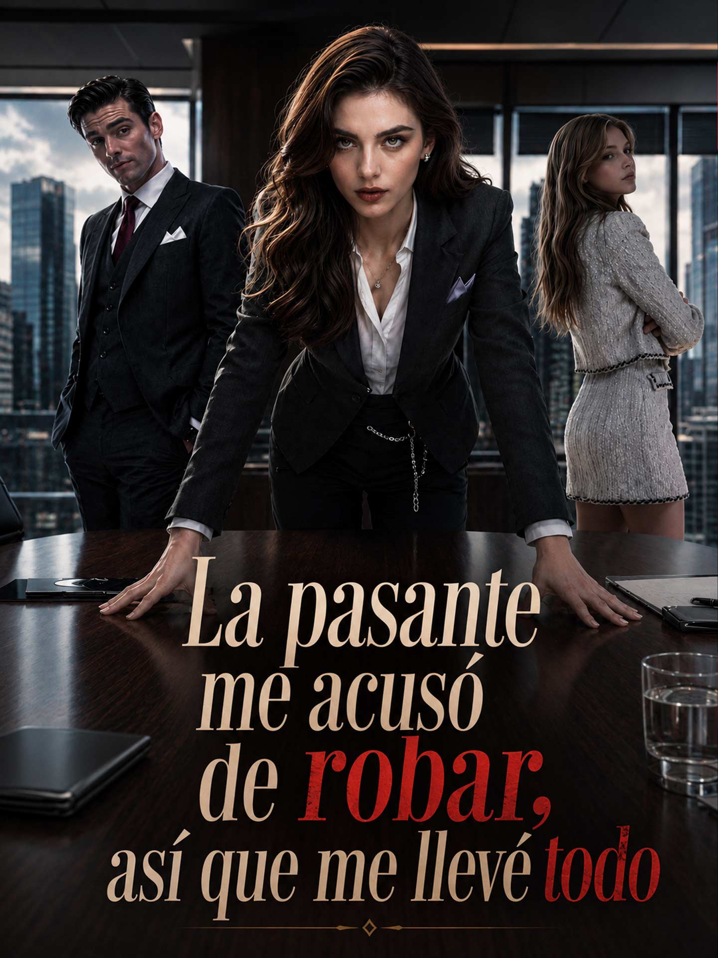[Doblado]La pasante me acusó de robar, así que me llevé todo