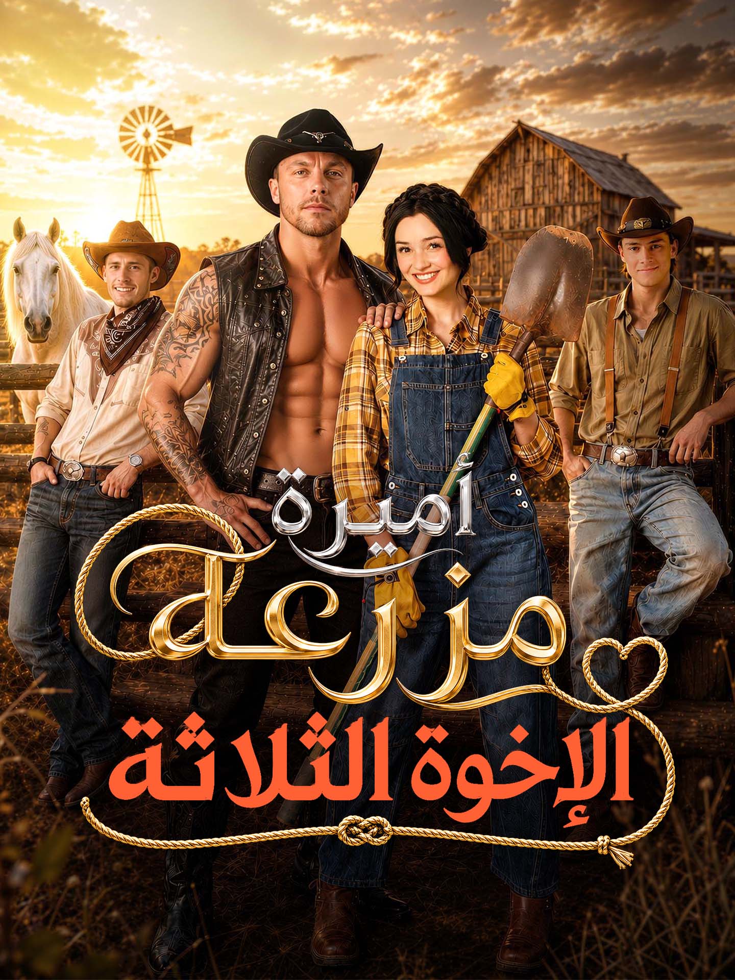 المدبلج-أميرة مزرعة الإخوة الثلاثة
