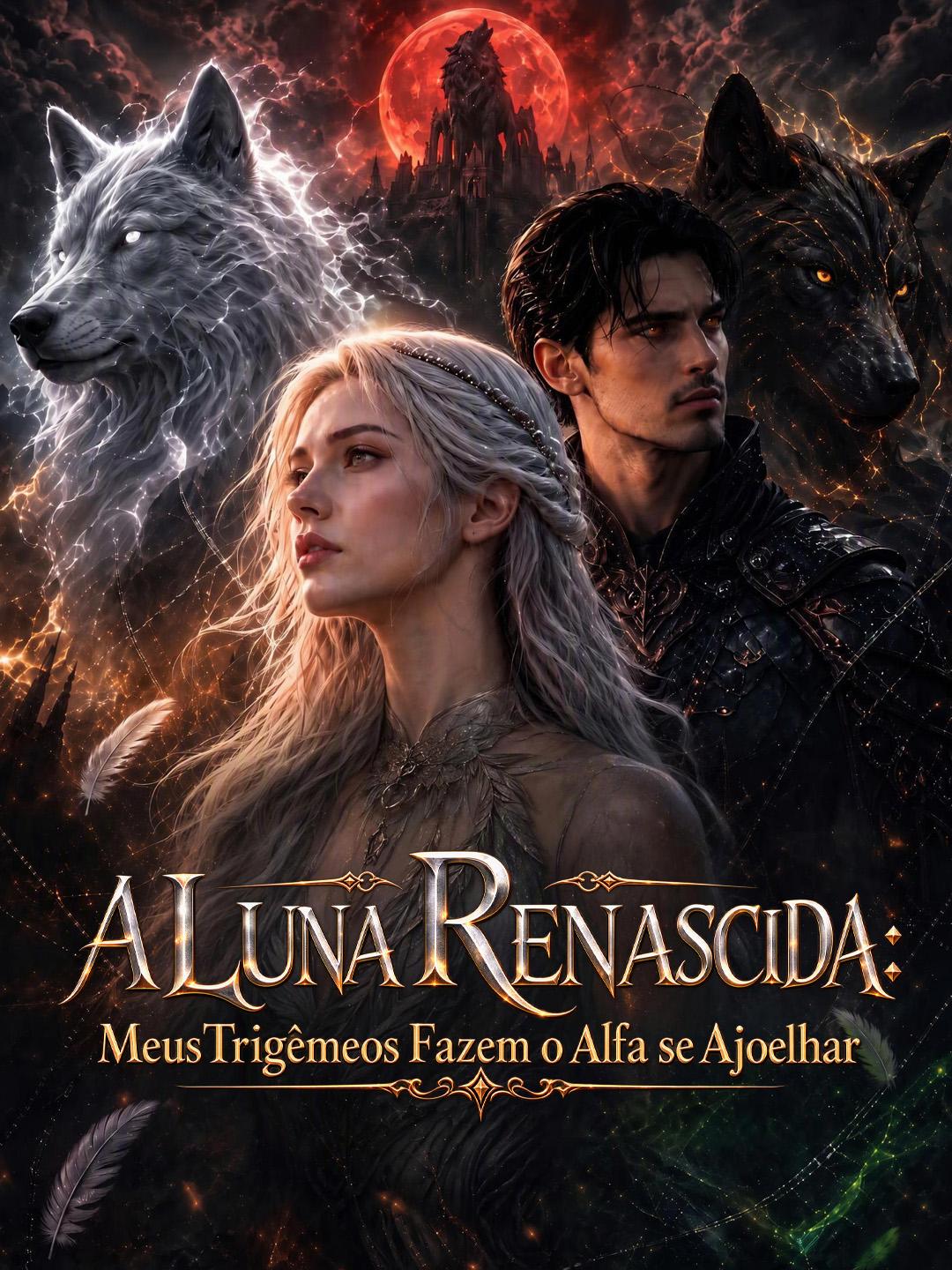 A Luna Renascida: Meus Trigêmeos Fazem o Alfa se Ajoelhar