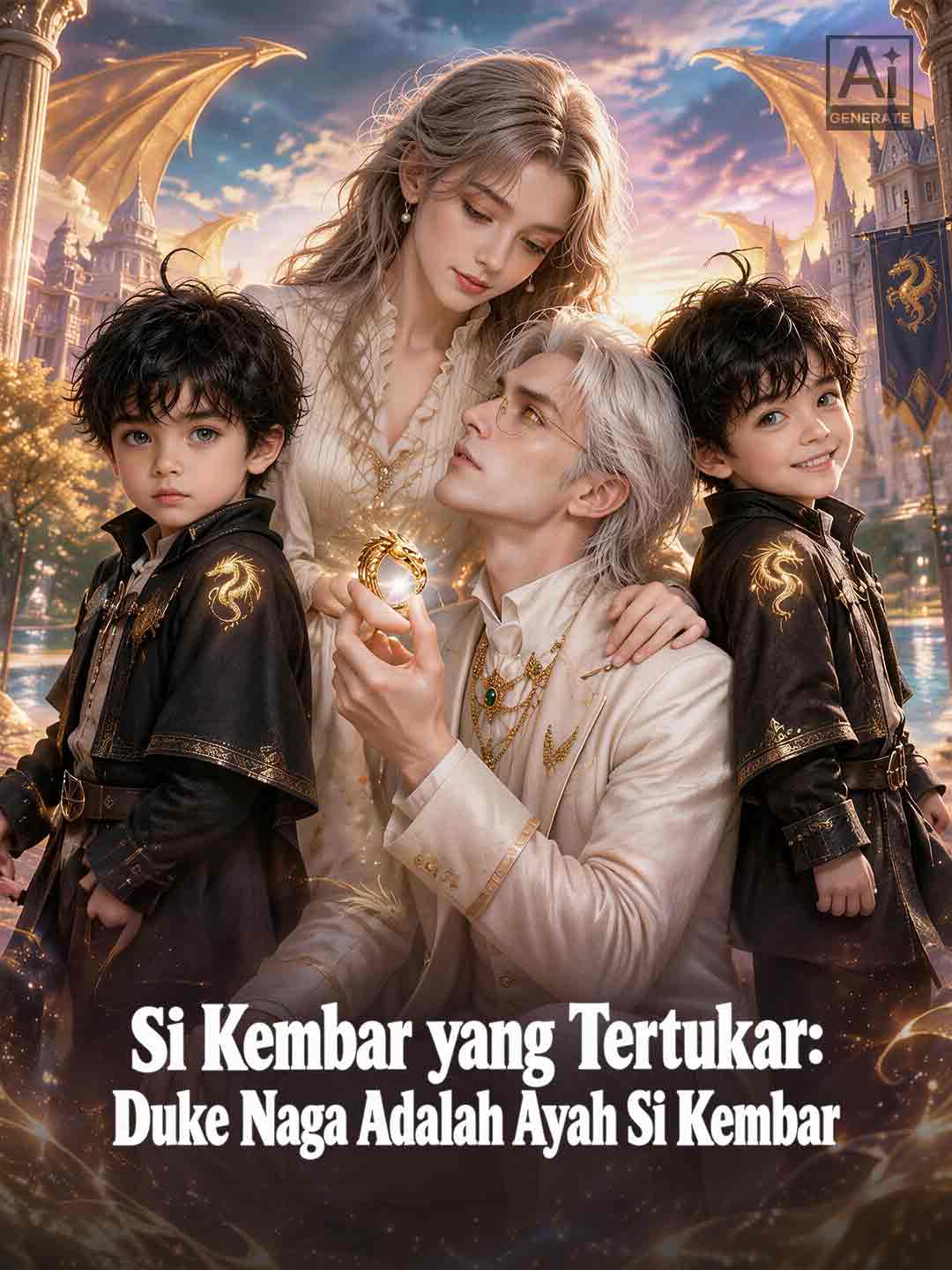 Si Kembar yang Tertukar: Duke Naga Adalah Ayah Si Kembar