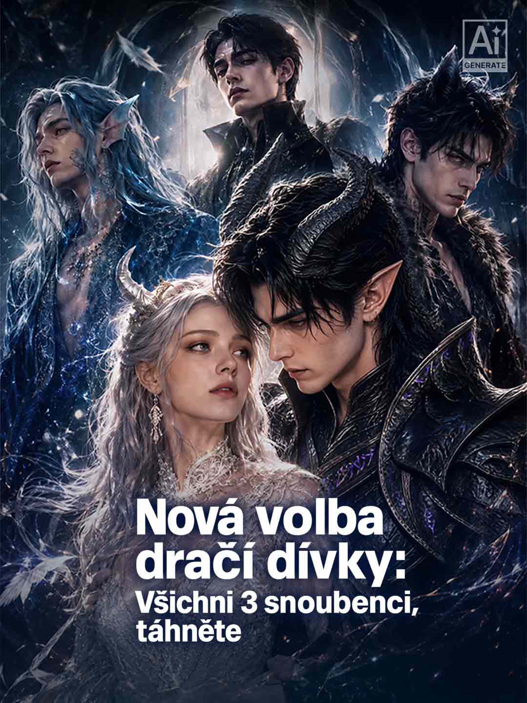 Nová volba dračí dívky: Všichni 3 snoubenci, táhněte