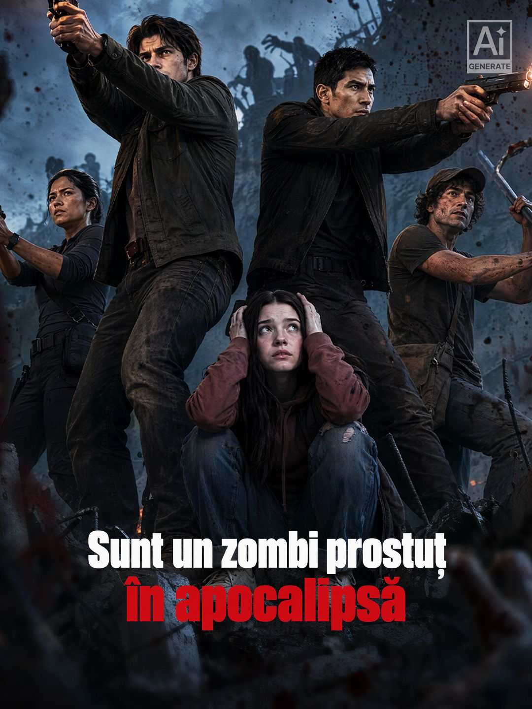 Sunt un zombi prostuț în apocalipsă