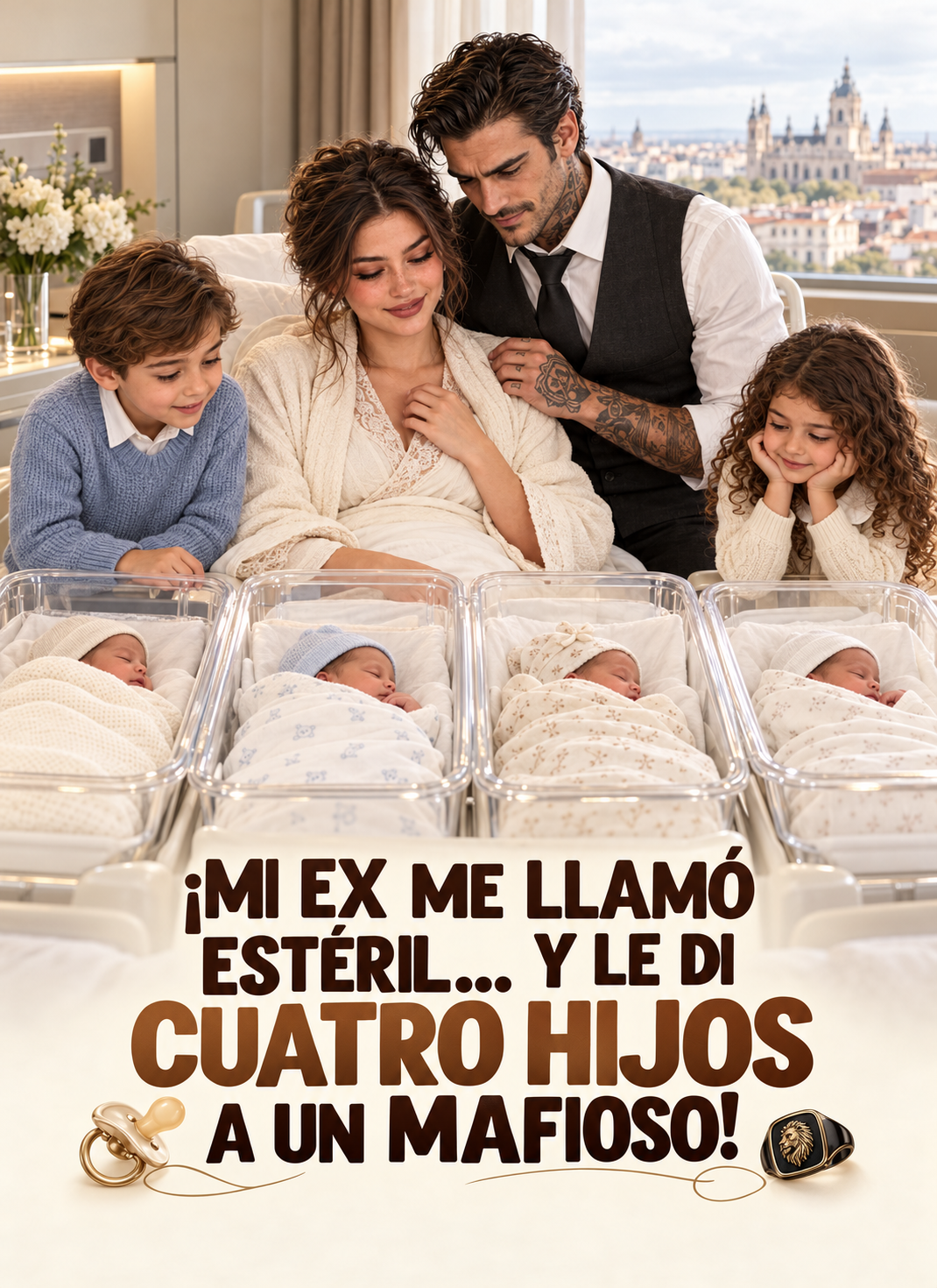 ¡MI EX ME LLAMÓ ESTÉRIL... Y LE DI CUATRO HIJOS A UN MAFIOSO!