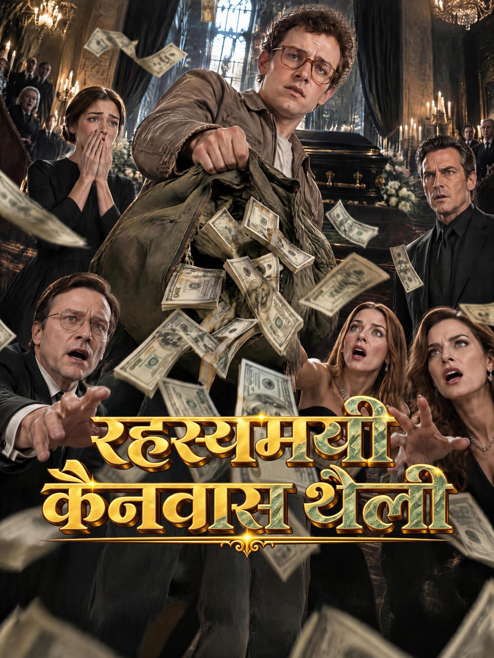 रहस्यमयी कैनवास थैली