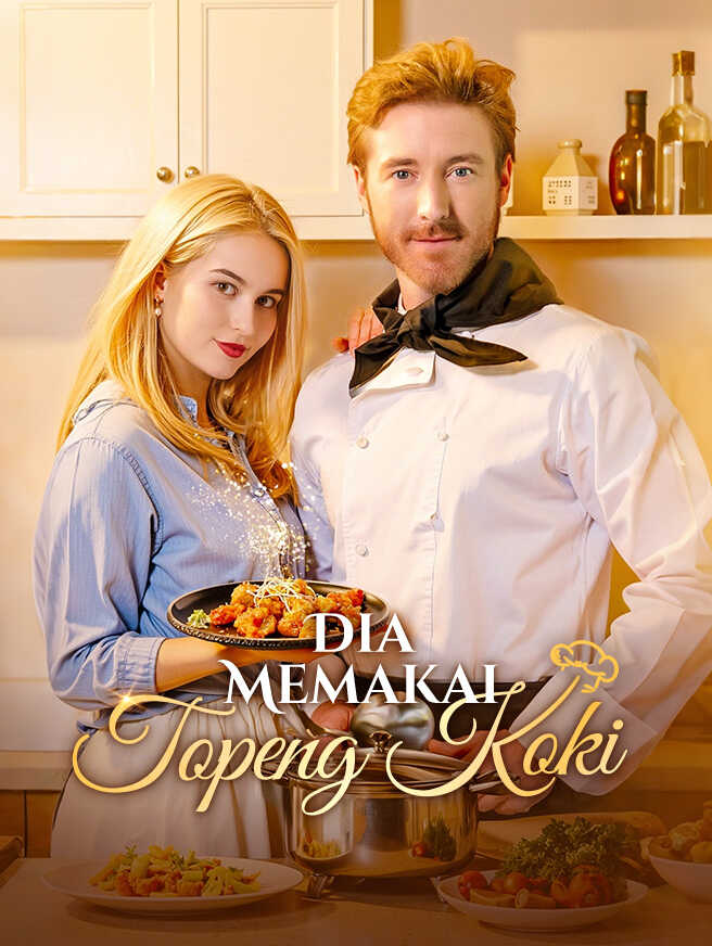 Dia Memakai Topeng Koki