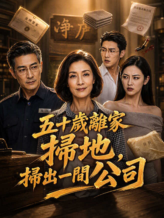 五十歲離家掃地，掃出一間公司