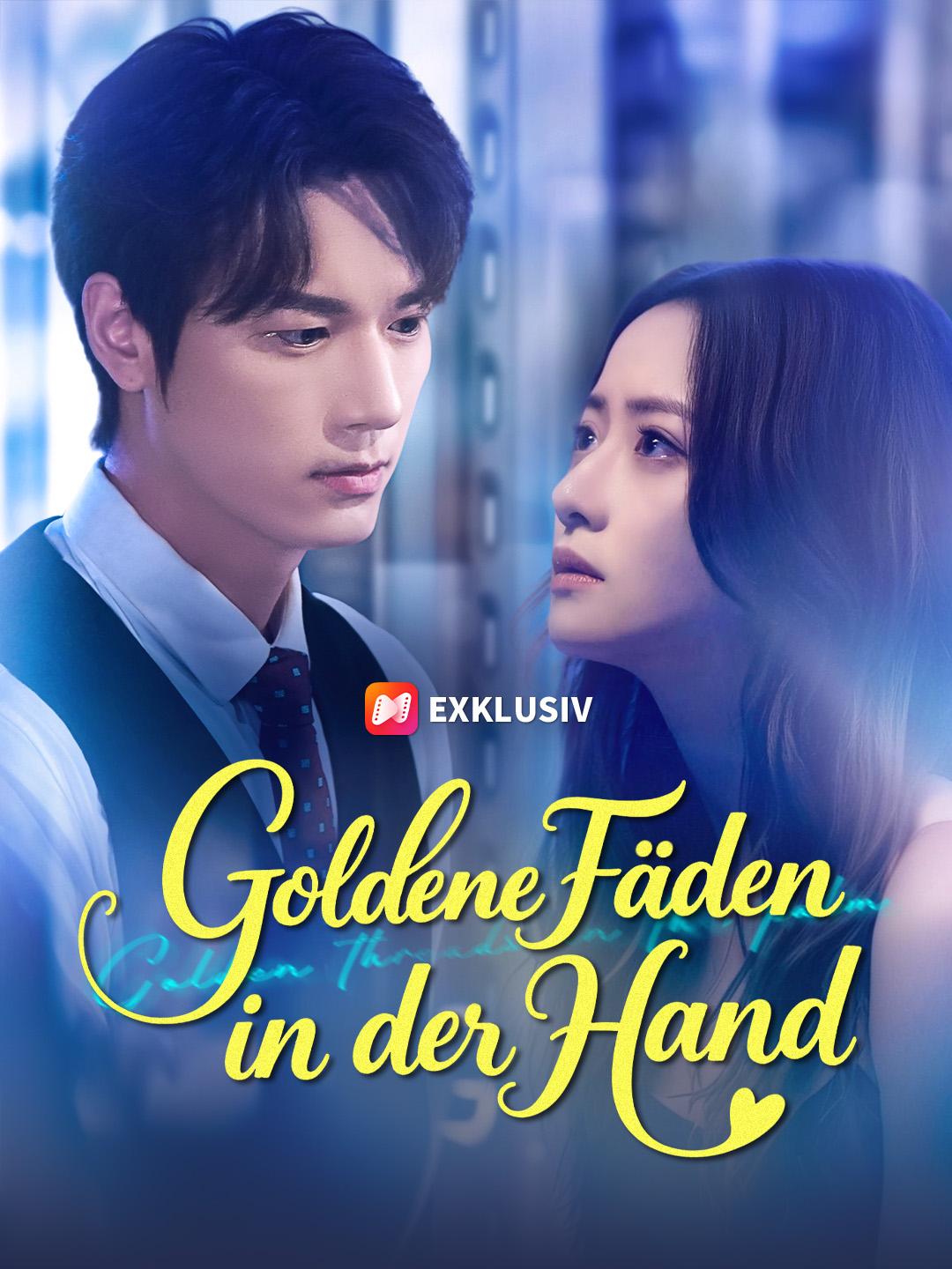 Goldene Fäden in der Hand