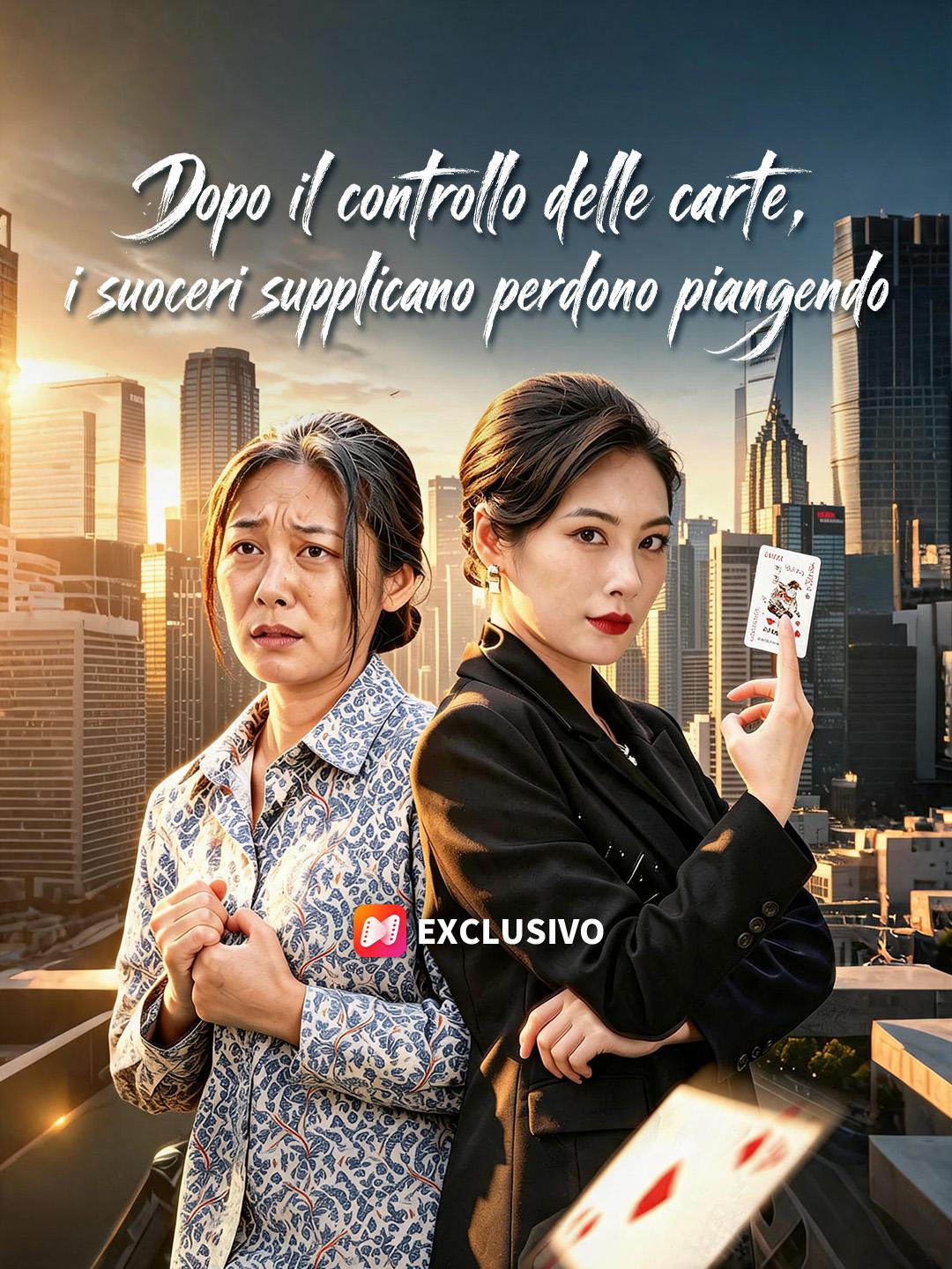 Dopo il controllo delle carte, i suoceri supplicano perdono piangendo