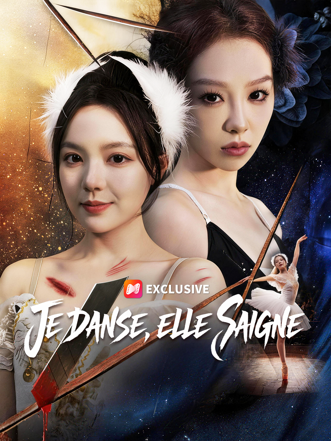 JE DANSE, ELLE SAIGNE