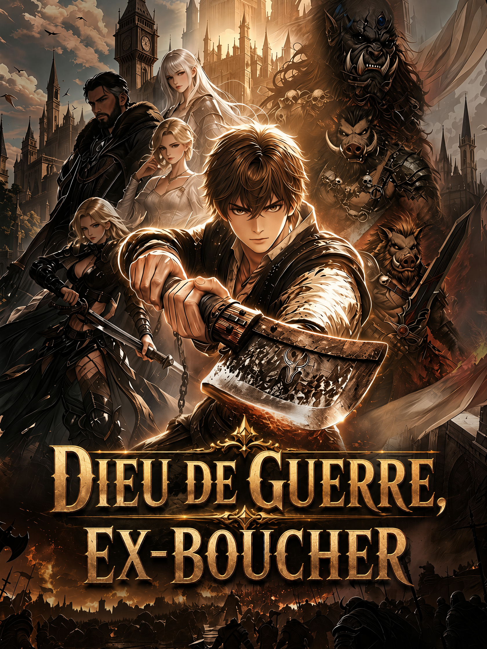 DIEU DE GUERRE, EX-BOUCHER