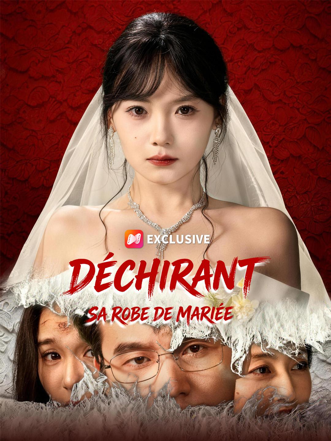 DÉCHIRANT SA ROBE DE MARIÉE