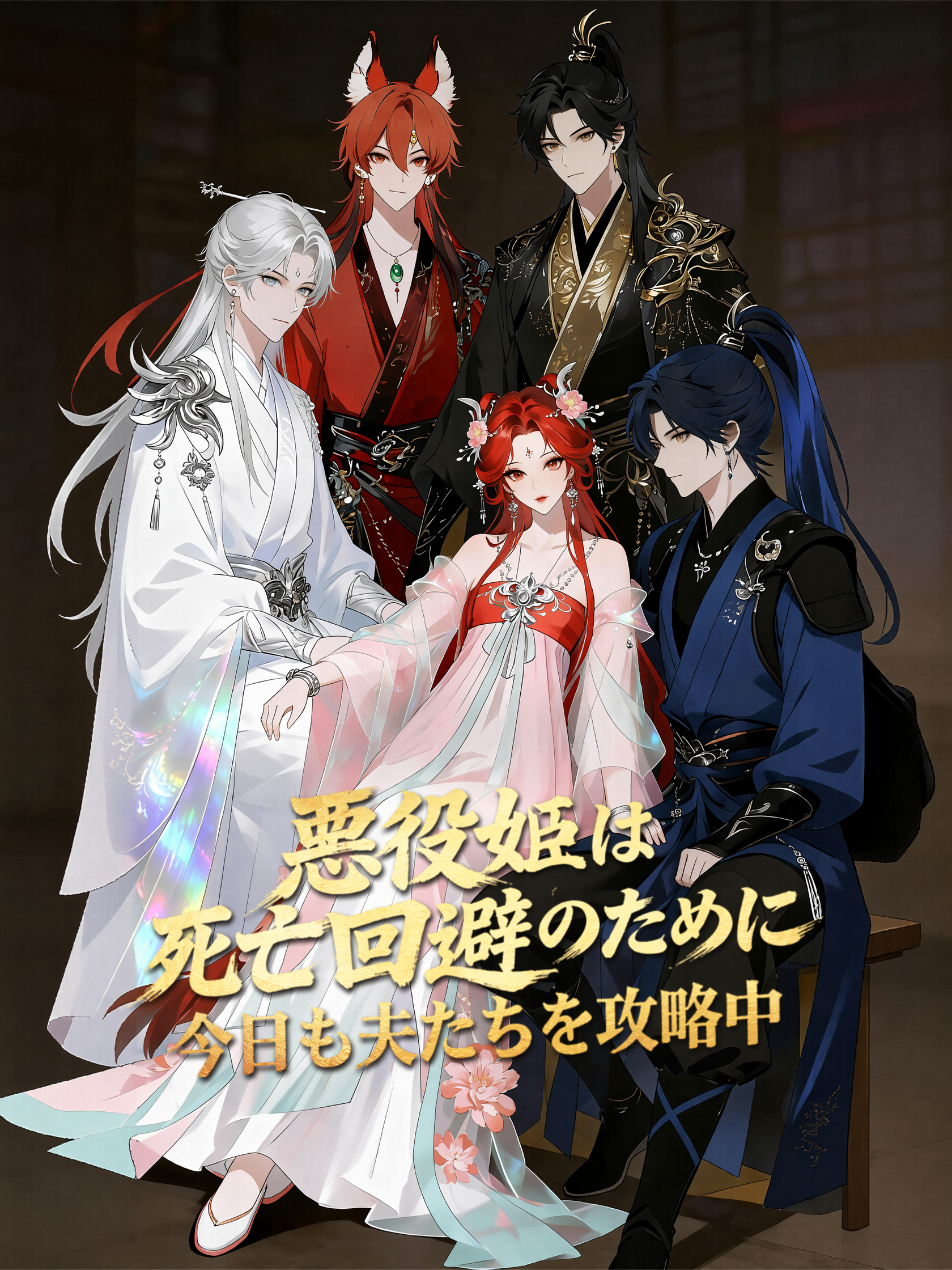悪役姫は死亡回避のために今日も夫たちを攻略中