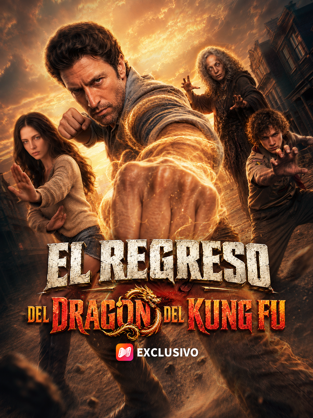 El regreso del dragón del kung fu
