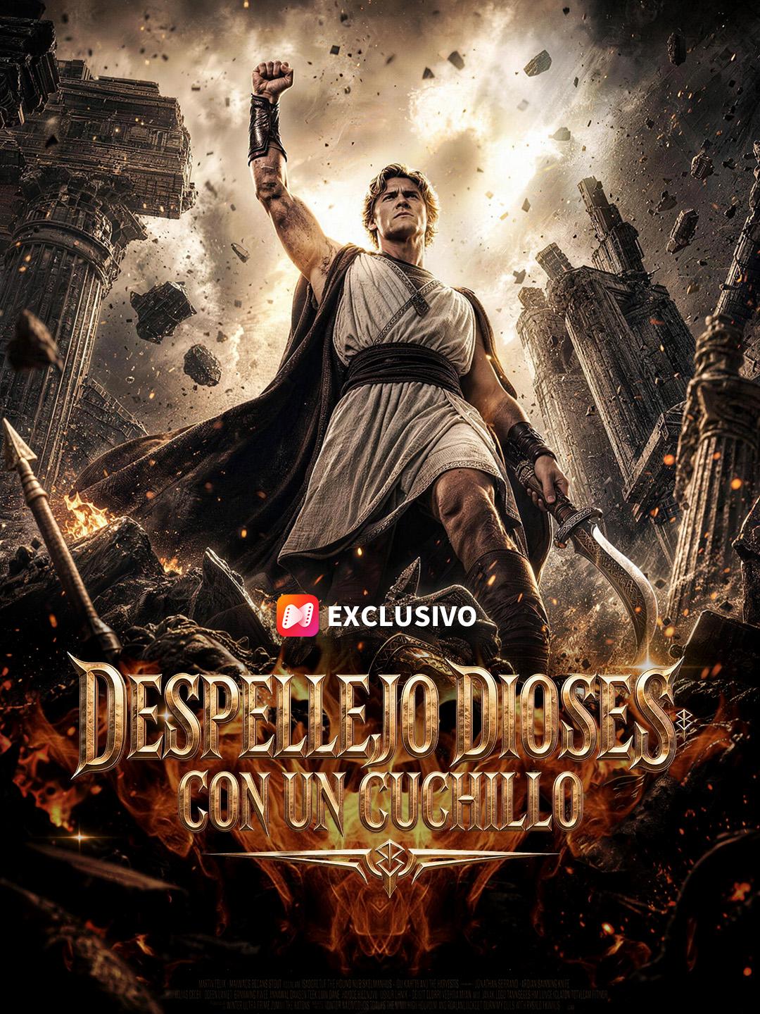 Despellejo dioses con un cuchillo