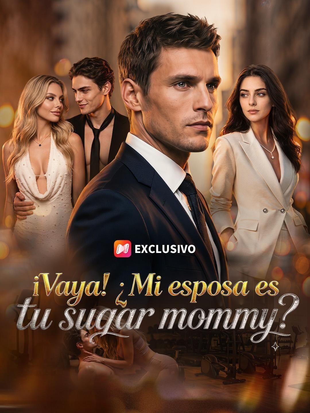 (Doblado) ¡Vaya! ¿Mi esposa es tu sugar mommy?