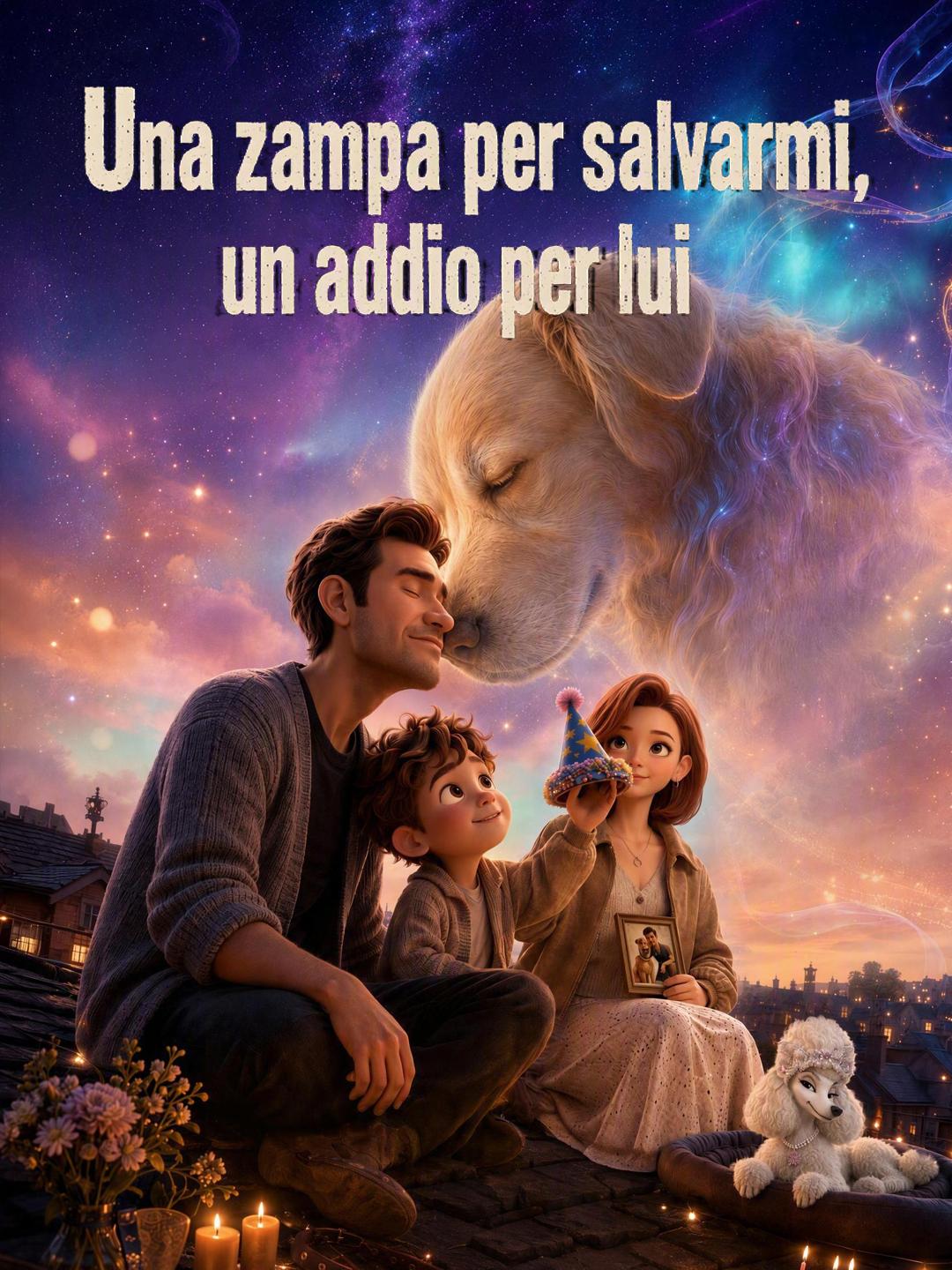 Una zampa per salvarmi, un addio per lui