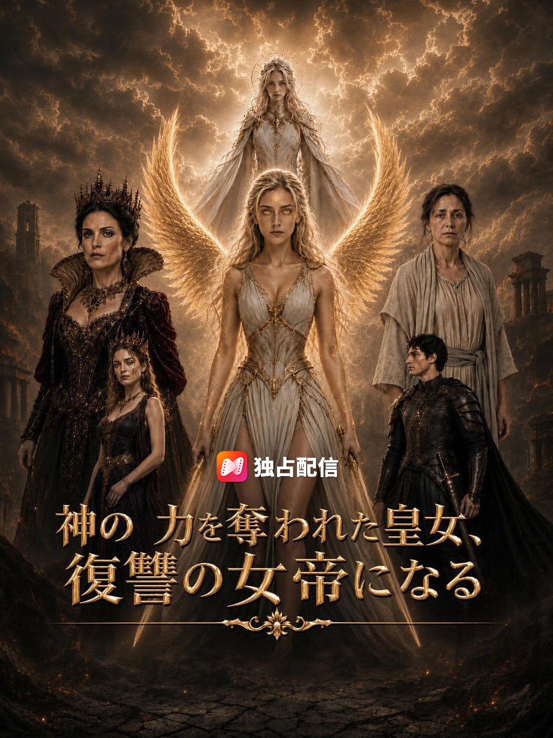 神の力を奪われた皇女、復讐の女帝になる
