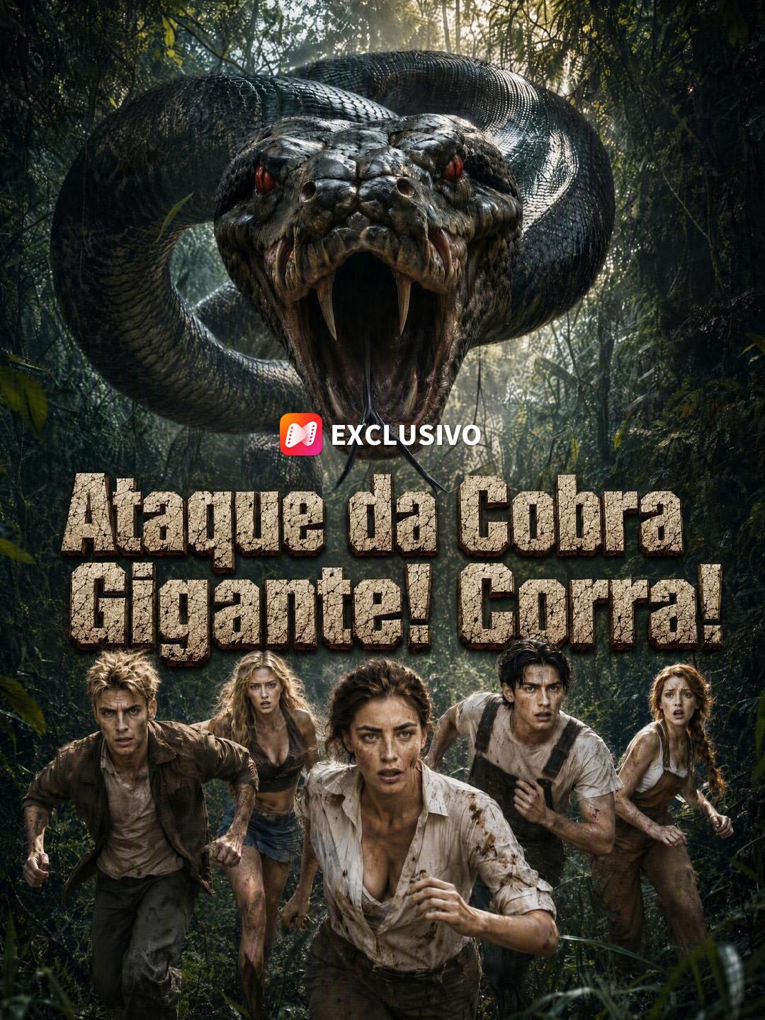 Ataque da Cobra Gigante! Corra!