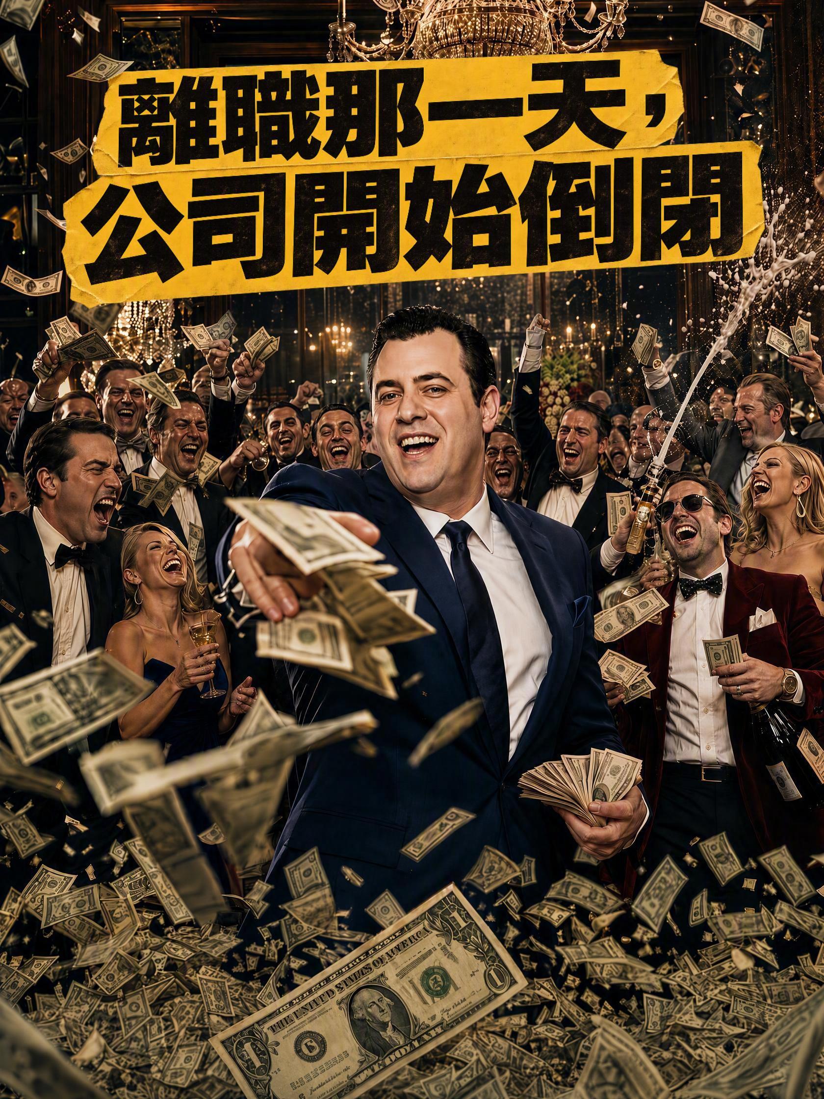 離職那一天，公司開始倒閉