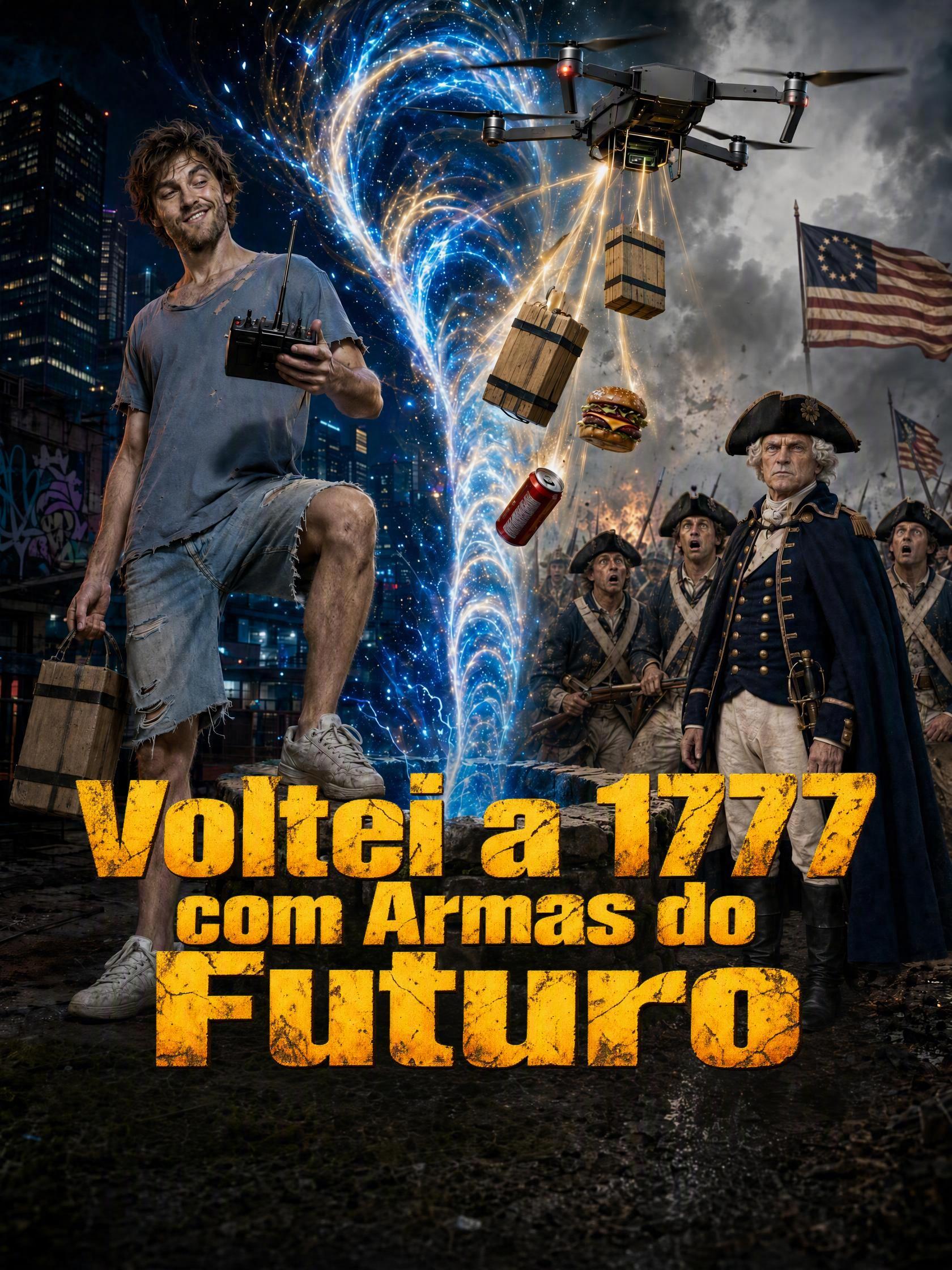 Voltei a 1777 com Armas do Futuro