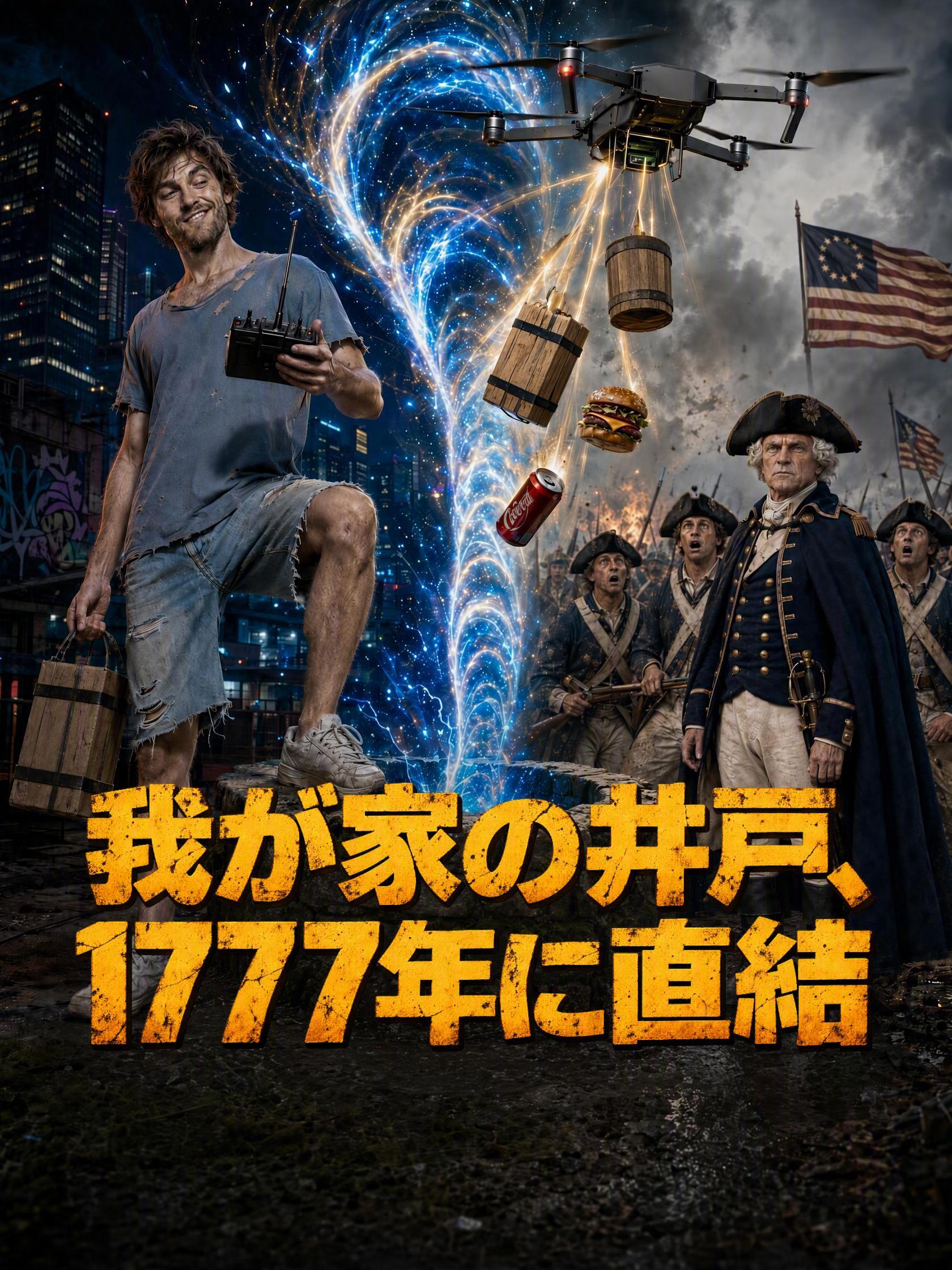 我が家の井戸、1777年に直結