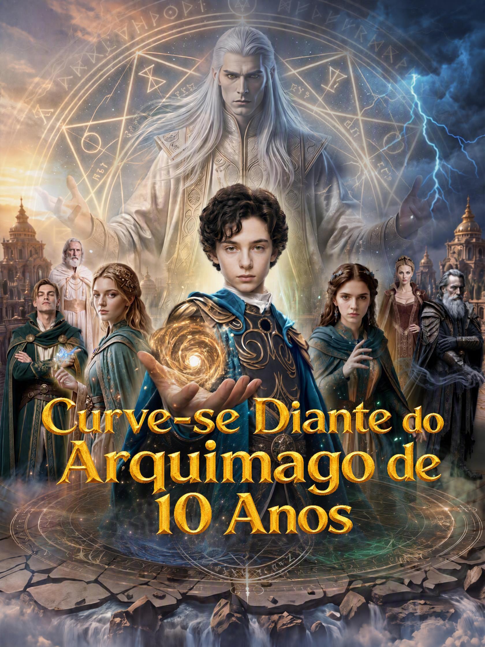 Curve-se Diante do Arquimago de 10 Anos