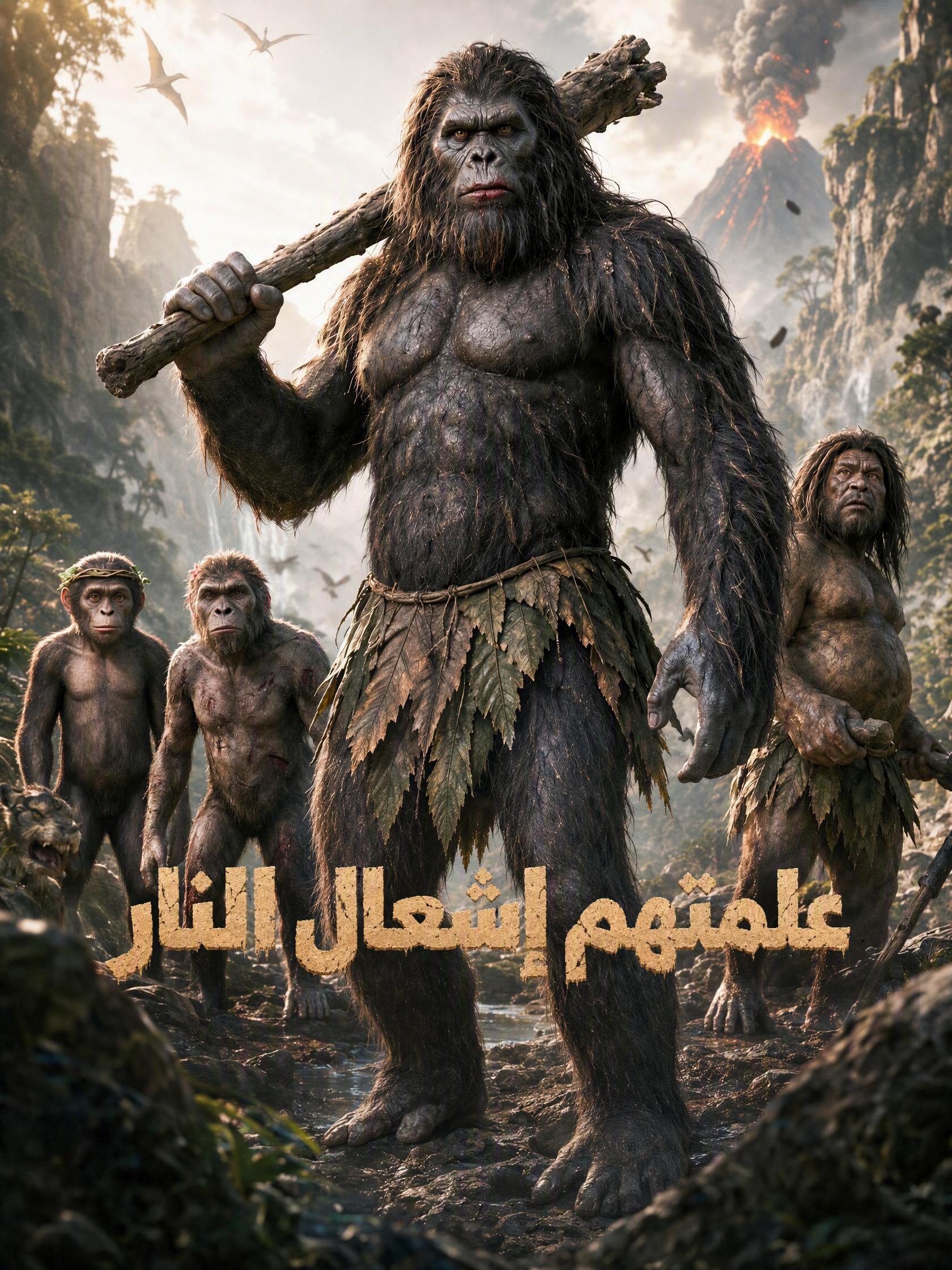 علمتهم إشعال النار