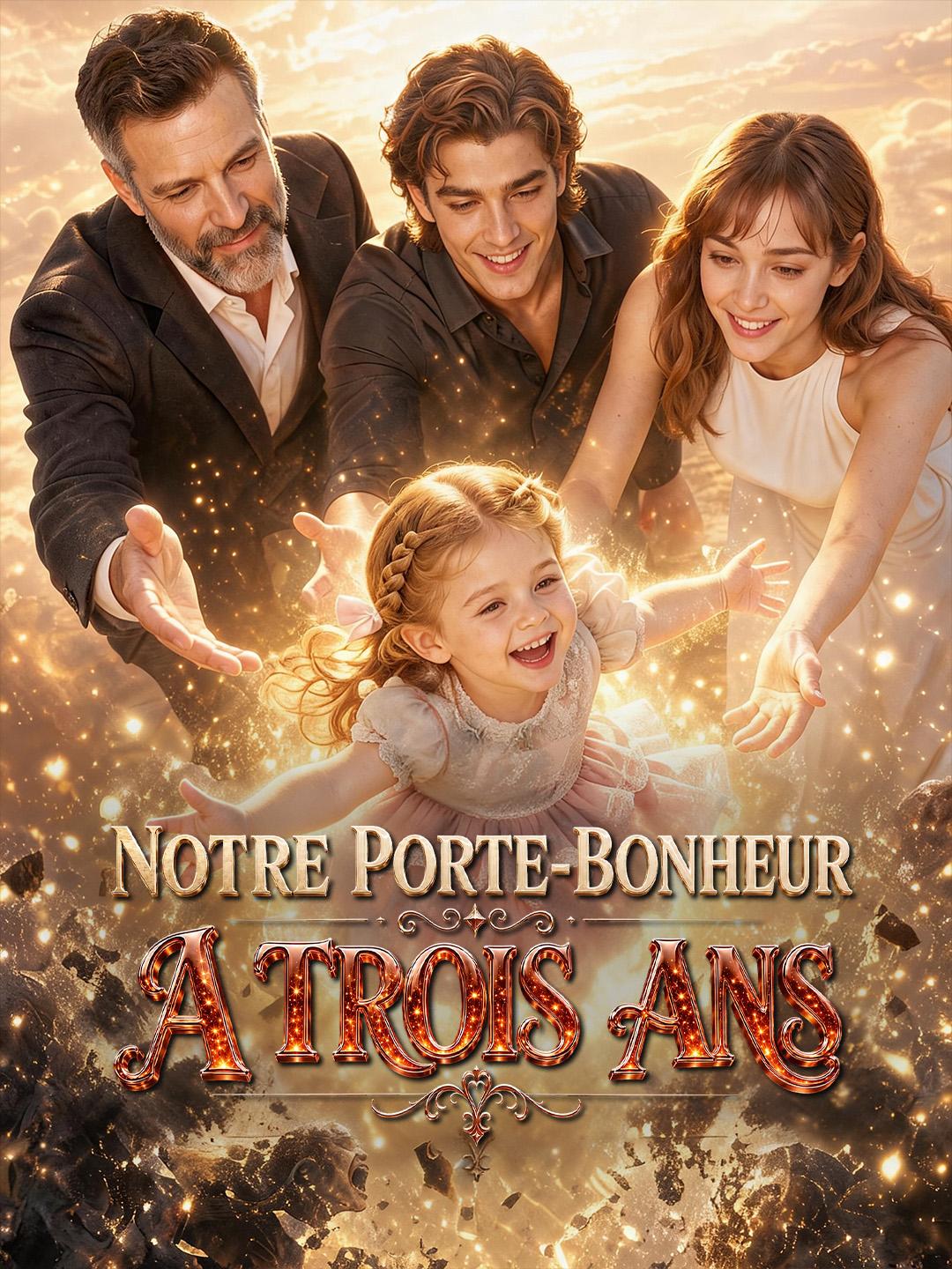 NOTRE PORTE-BONHEUR A TROIS ANS