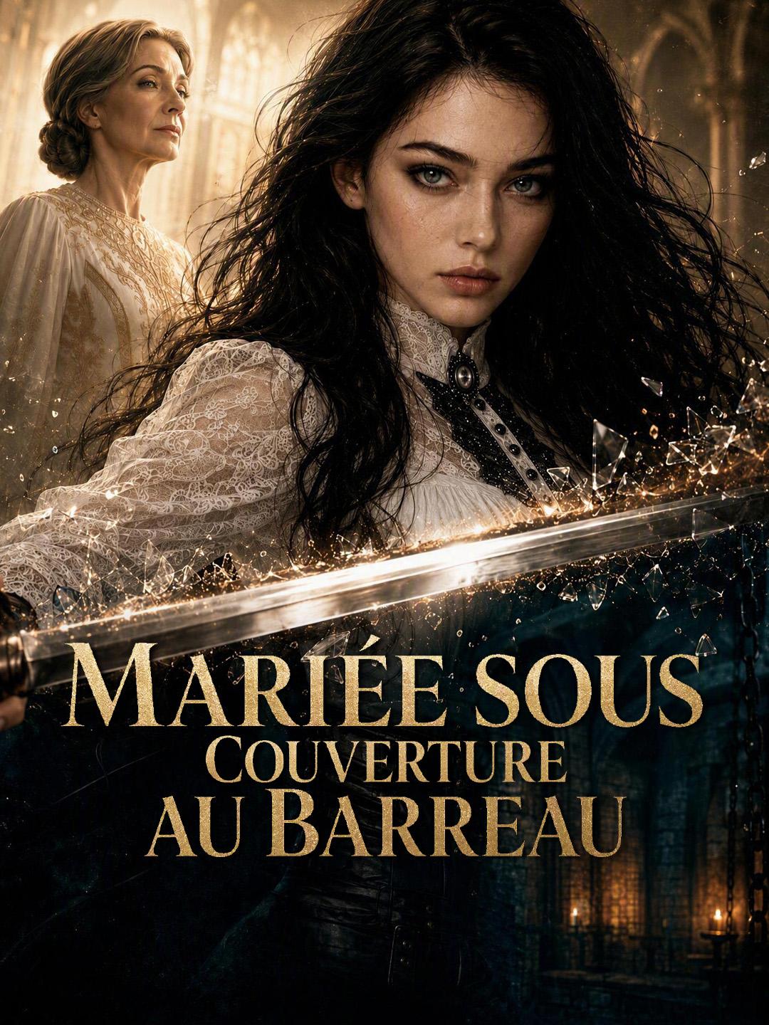 MARIÉE SOUS COUVERTURE AU BARREAU