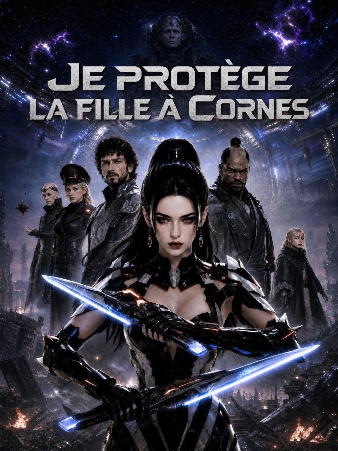 JE PROTÈGE LA FILLE À CORNES