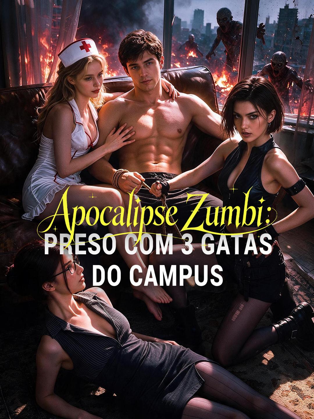 Apocalipse Zumbi: Preso com 3 Gatas do Campus