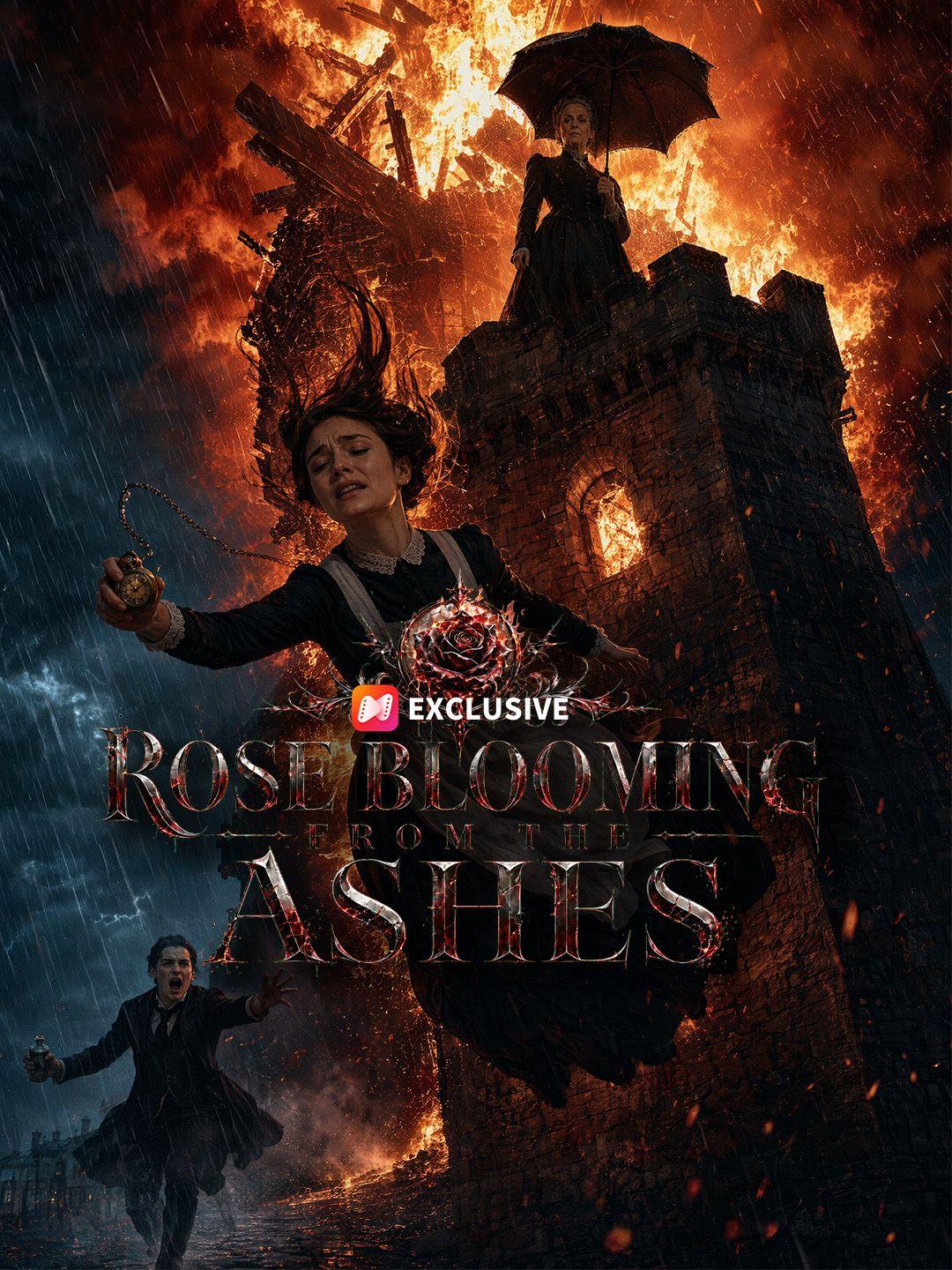 Rose blooming from the Ashes