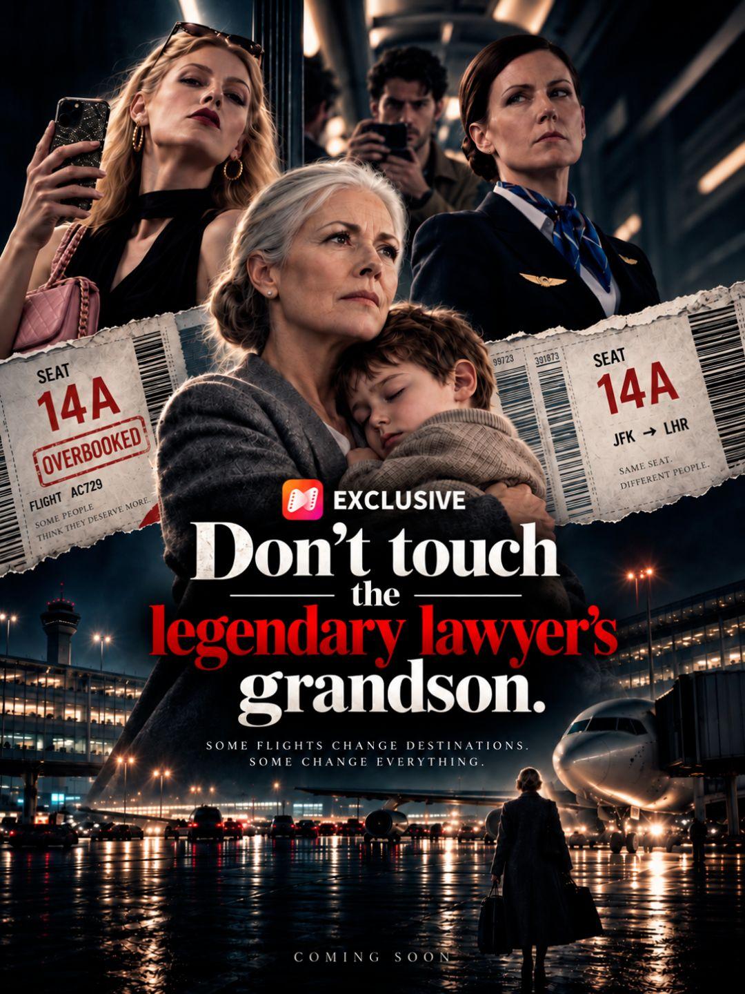 Don't touch the legendary lawyer's grandson