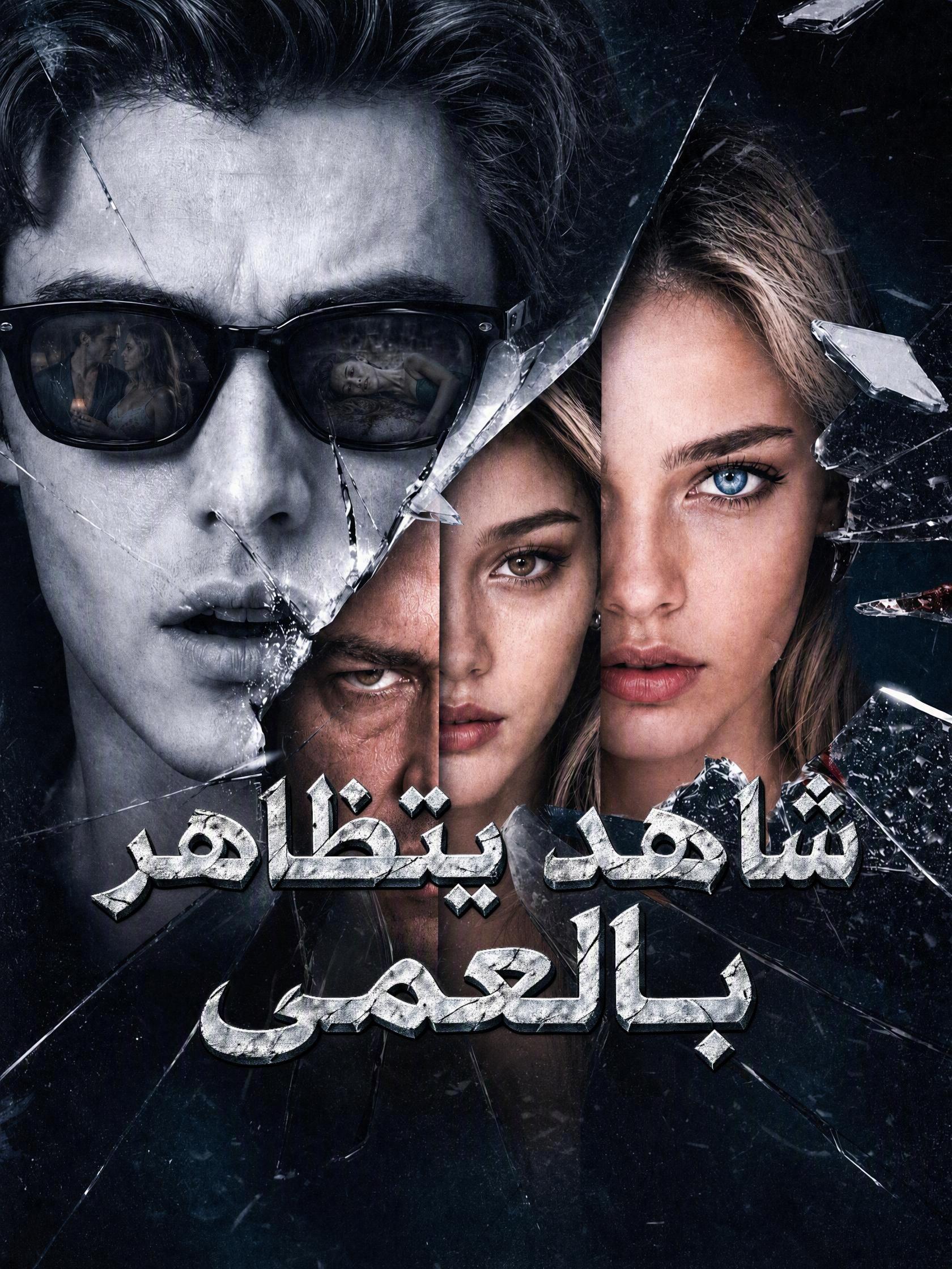 شاهد يتظاهر بالعمى