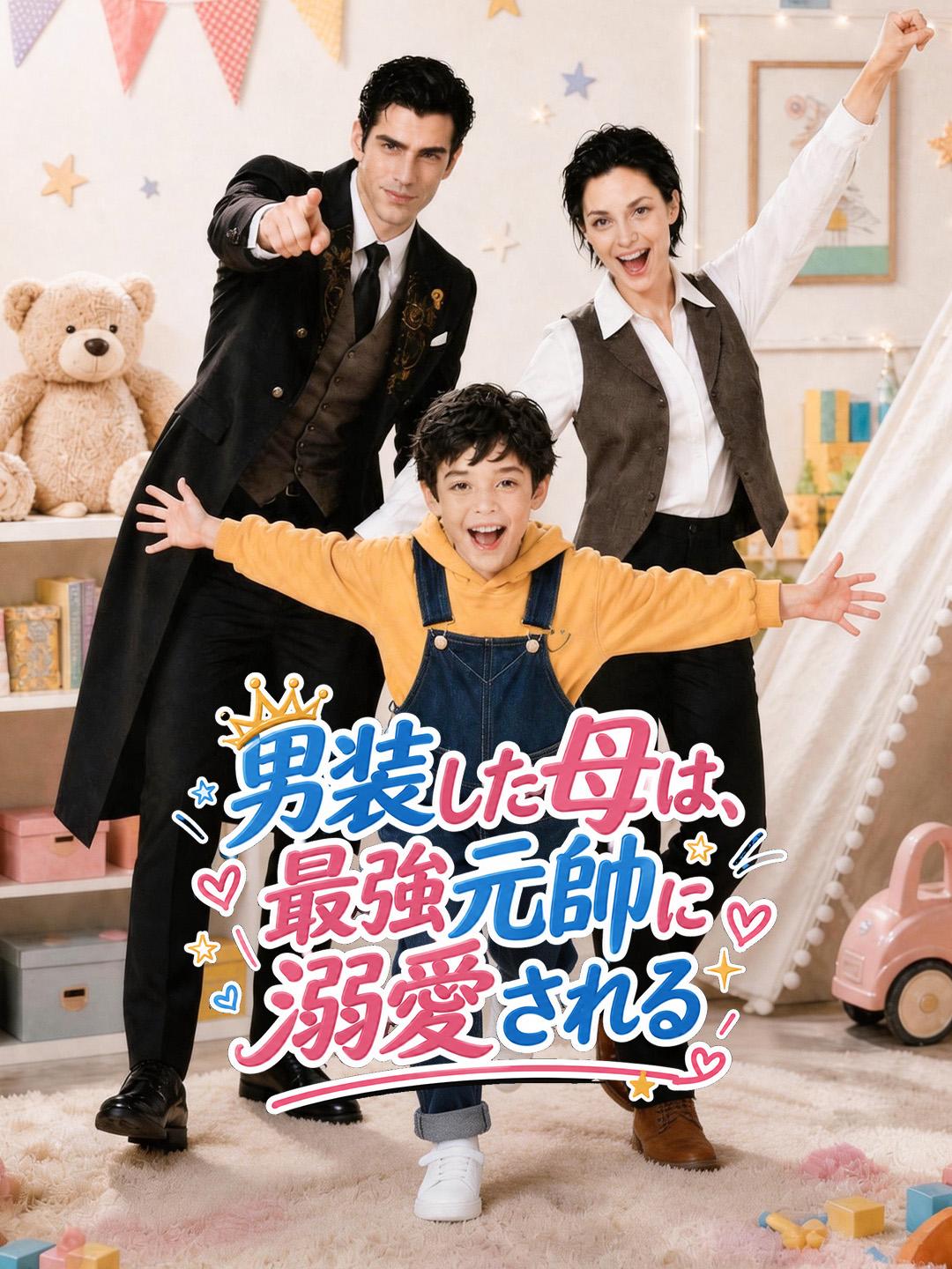 男装した母は、最強元帥に溺愛される