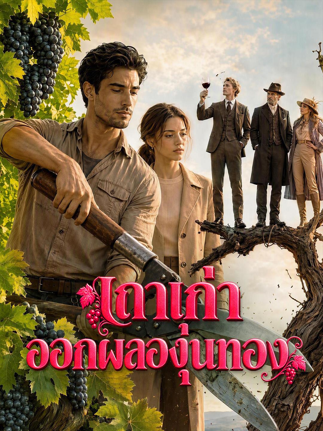 เถาเก่าออกผลองุ่นทอง