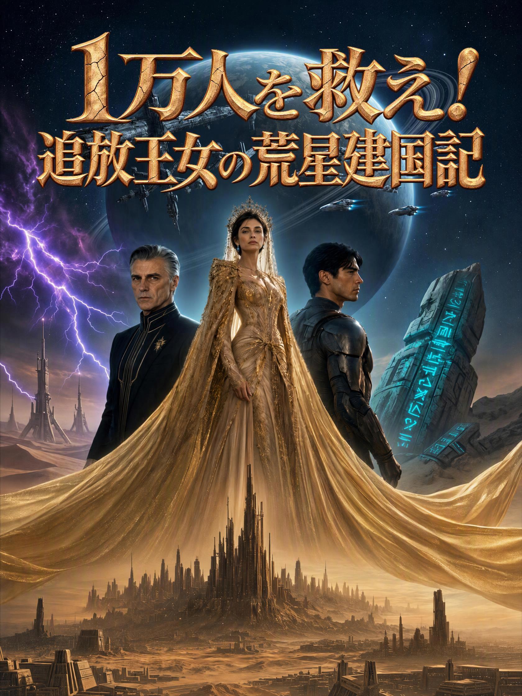 1万人を救え！追放王女の荒星建国記
