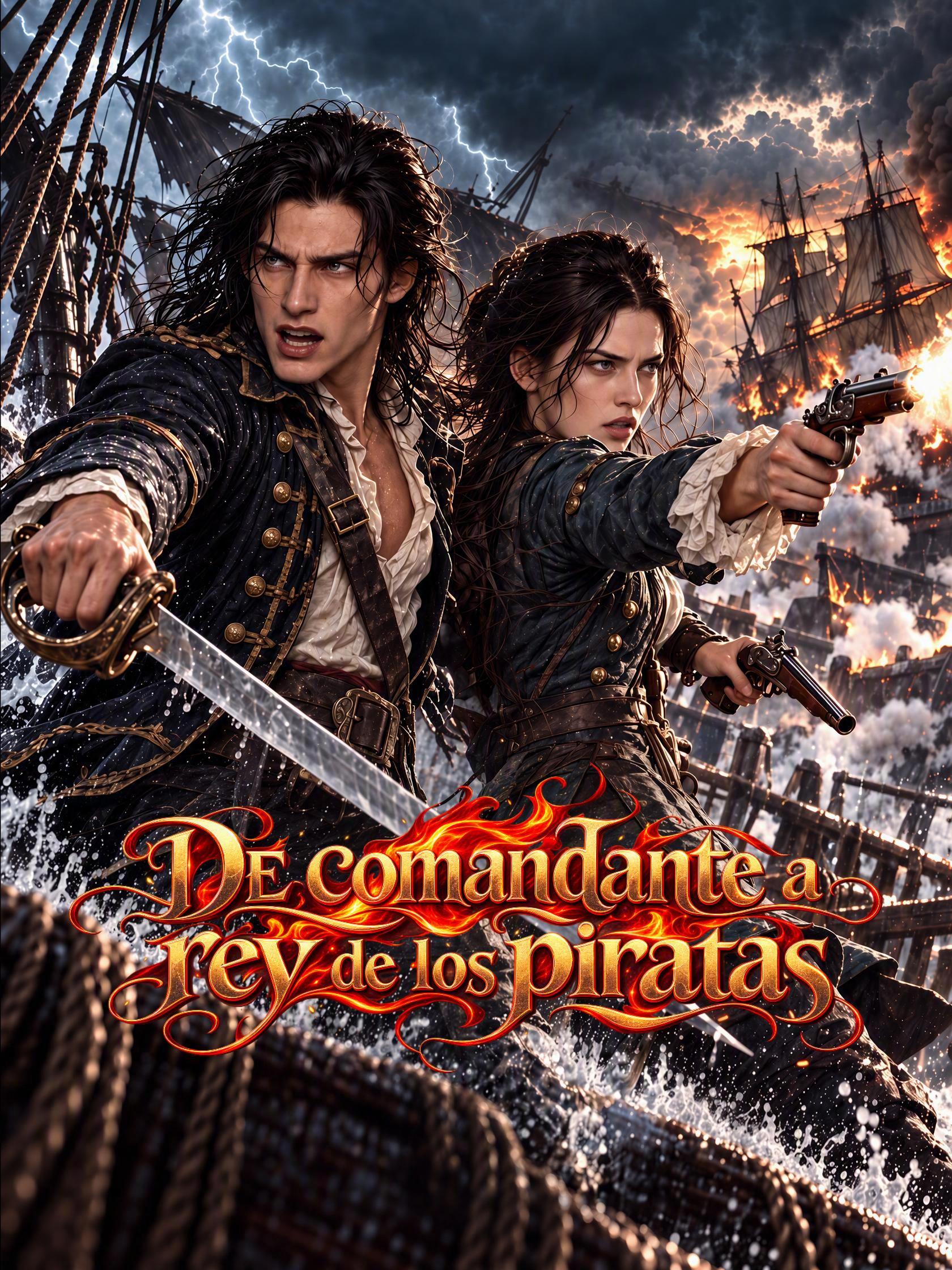 De comandante a rey de los piratas