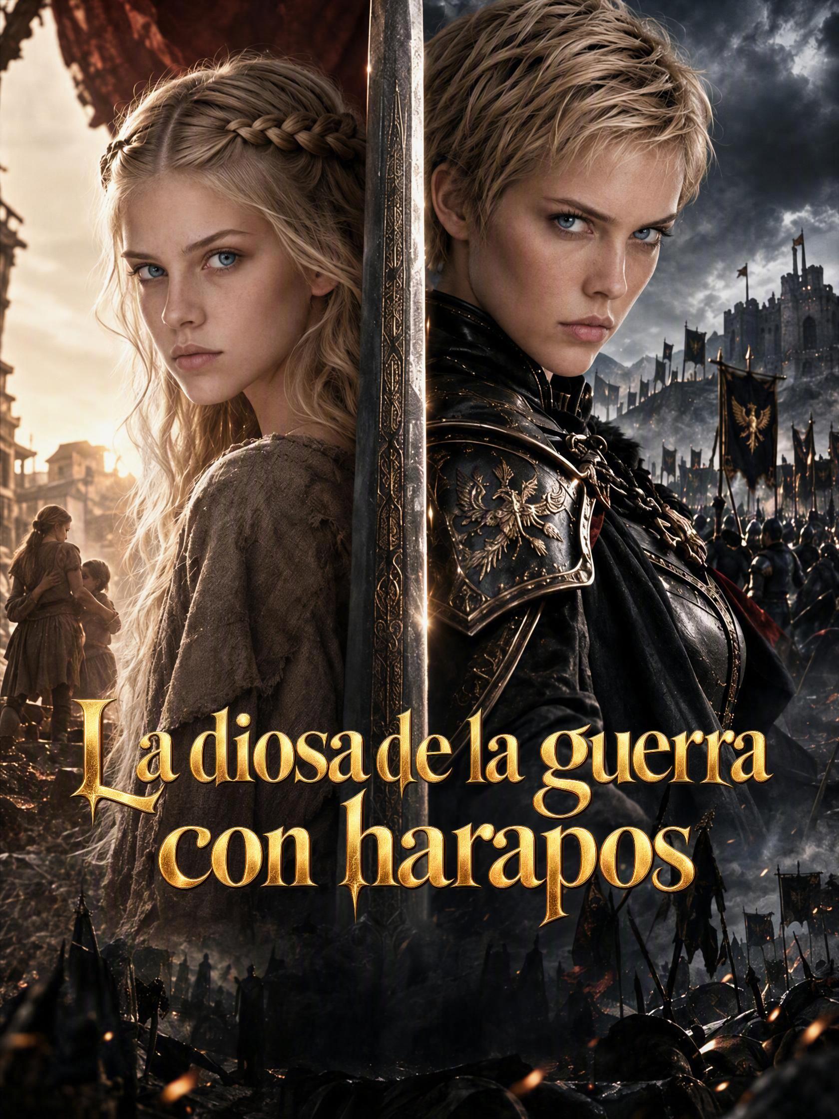 La diosa de la guerra con harapos