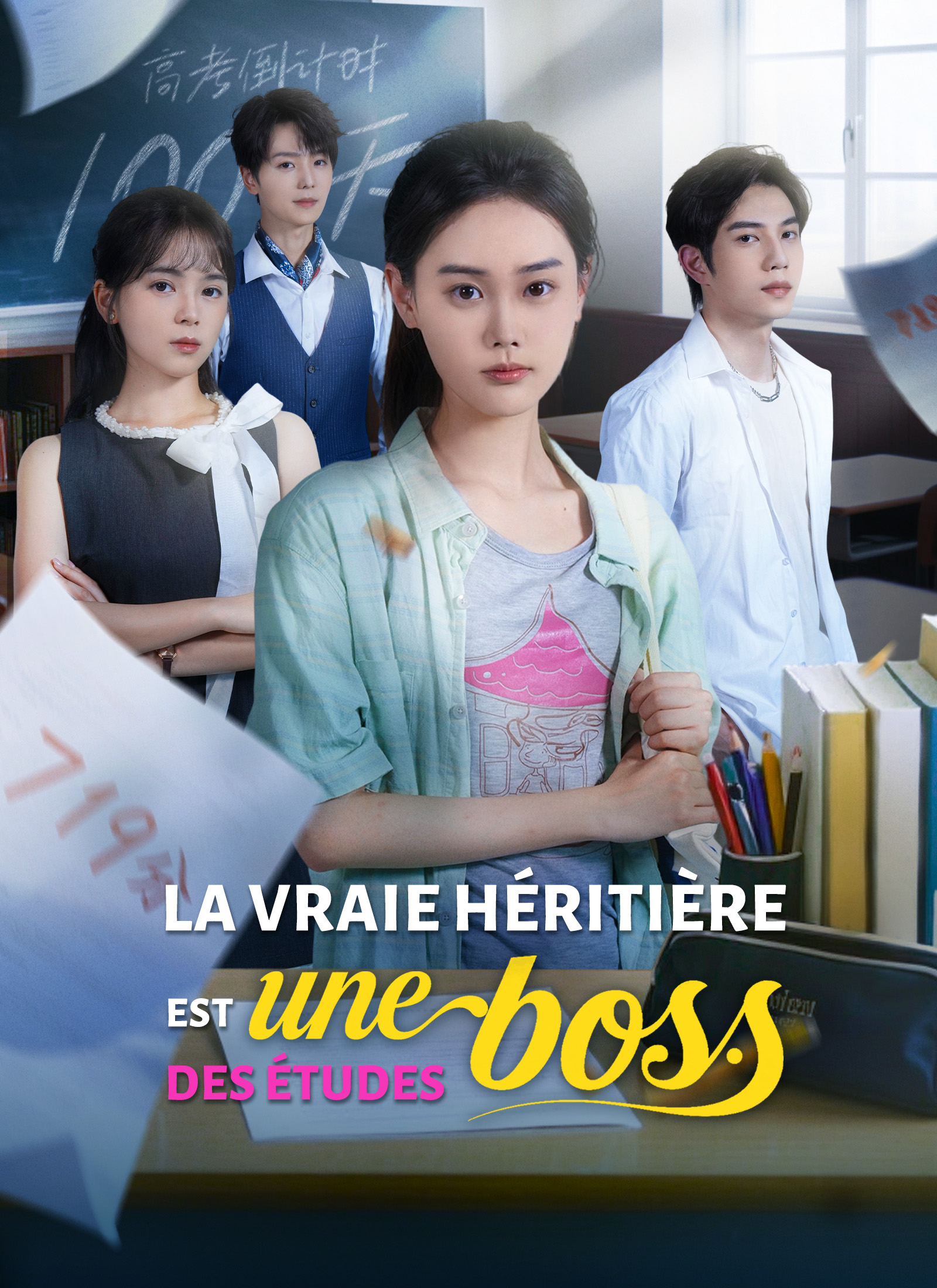 La Vraie Héritière est une boss des études