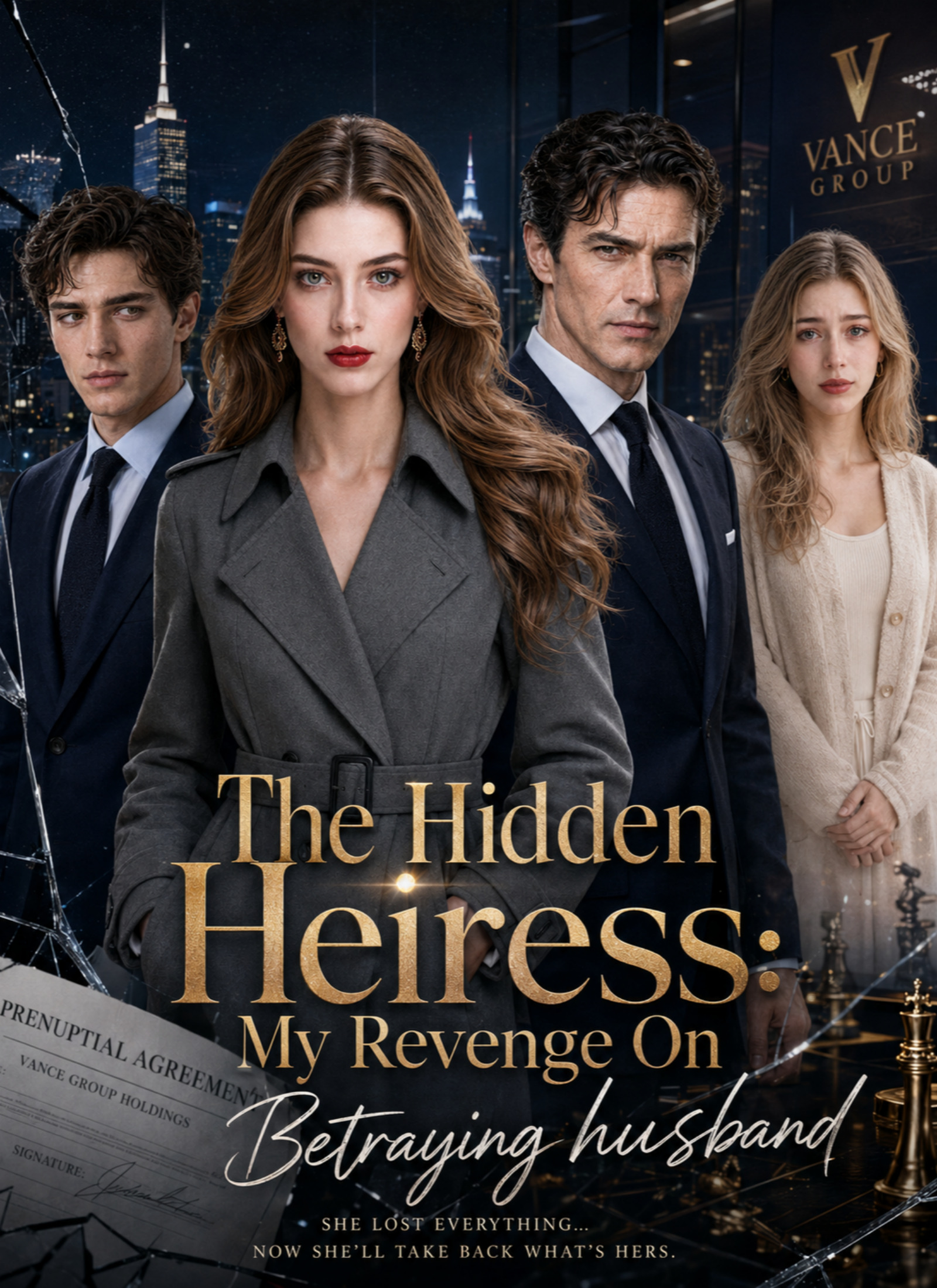 The Hidden Heiress: My Revenge On Betraying husband