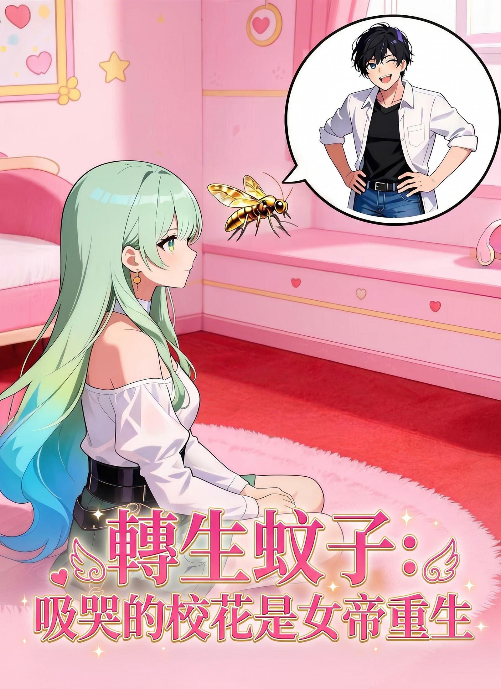 轉生蚊子：吸哭的校花是女帝重生