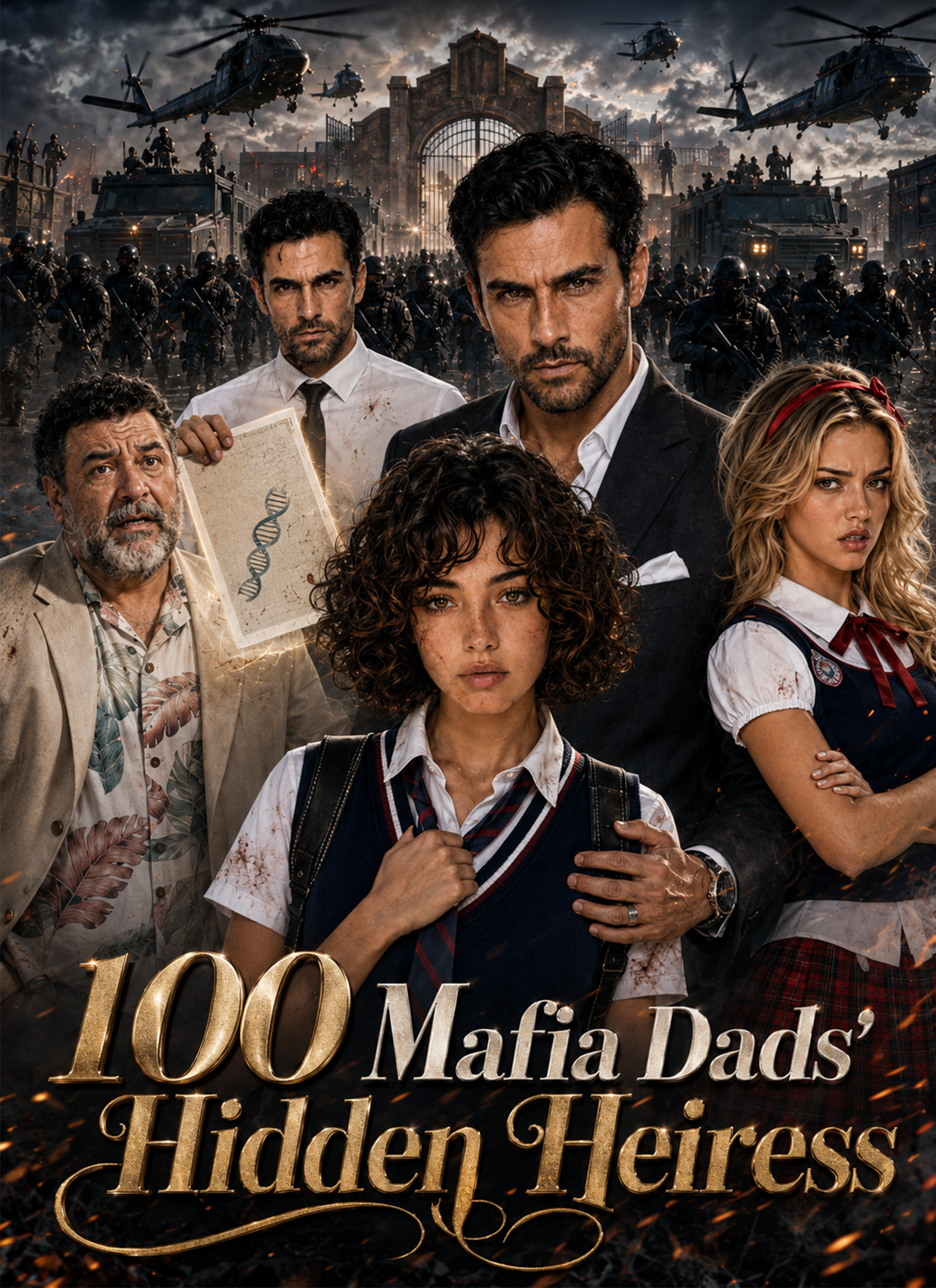 100 Mafia Dads' Hidden Heiress
